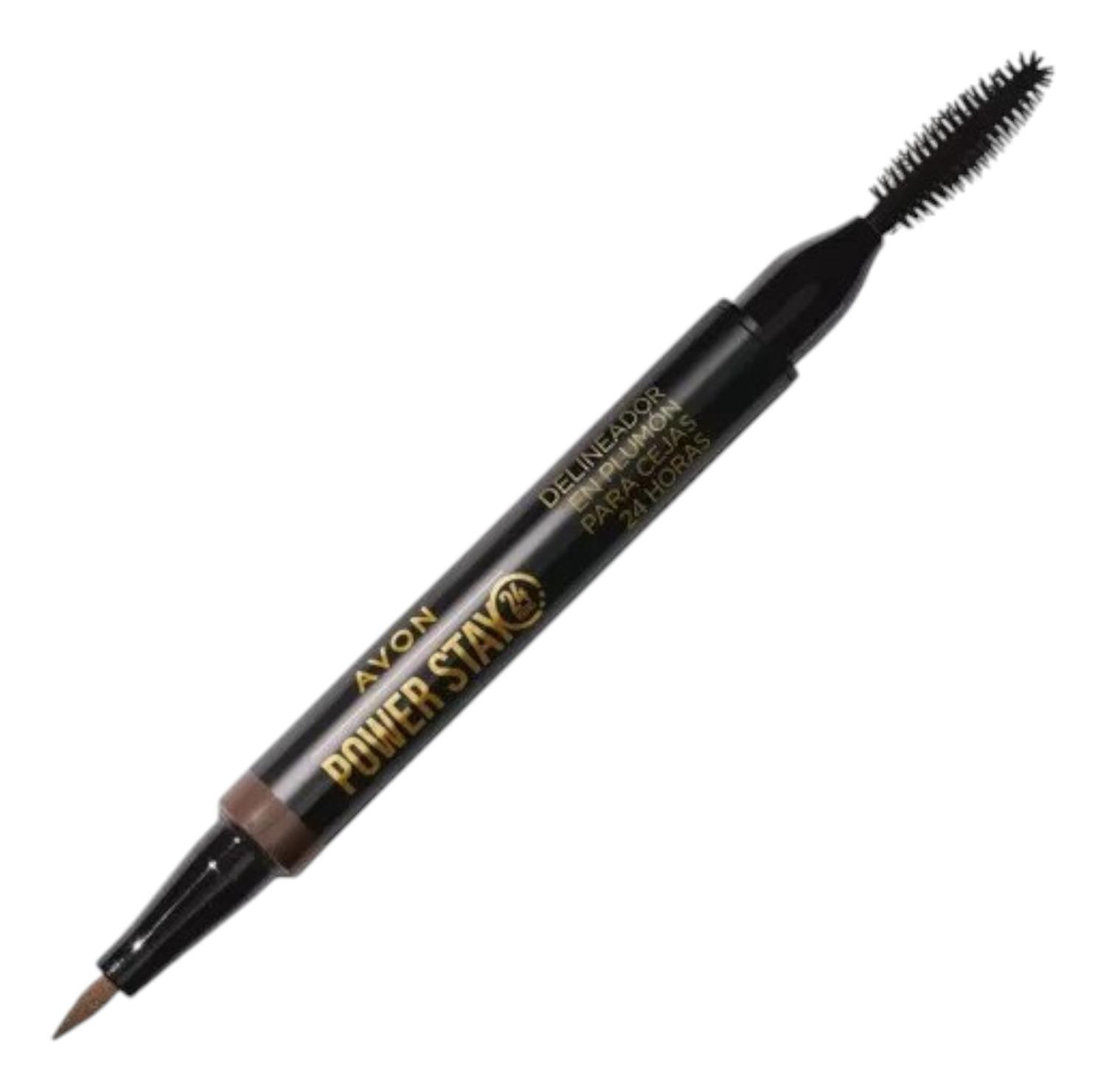 DELINEADOR DUAL PARA CEJAS DEEP BROWN POWER STAY AVON - 2