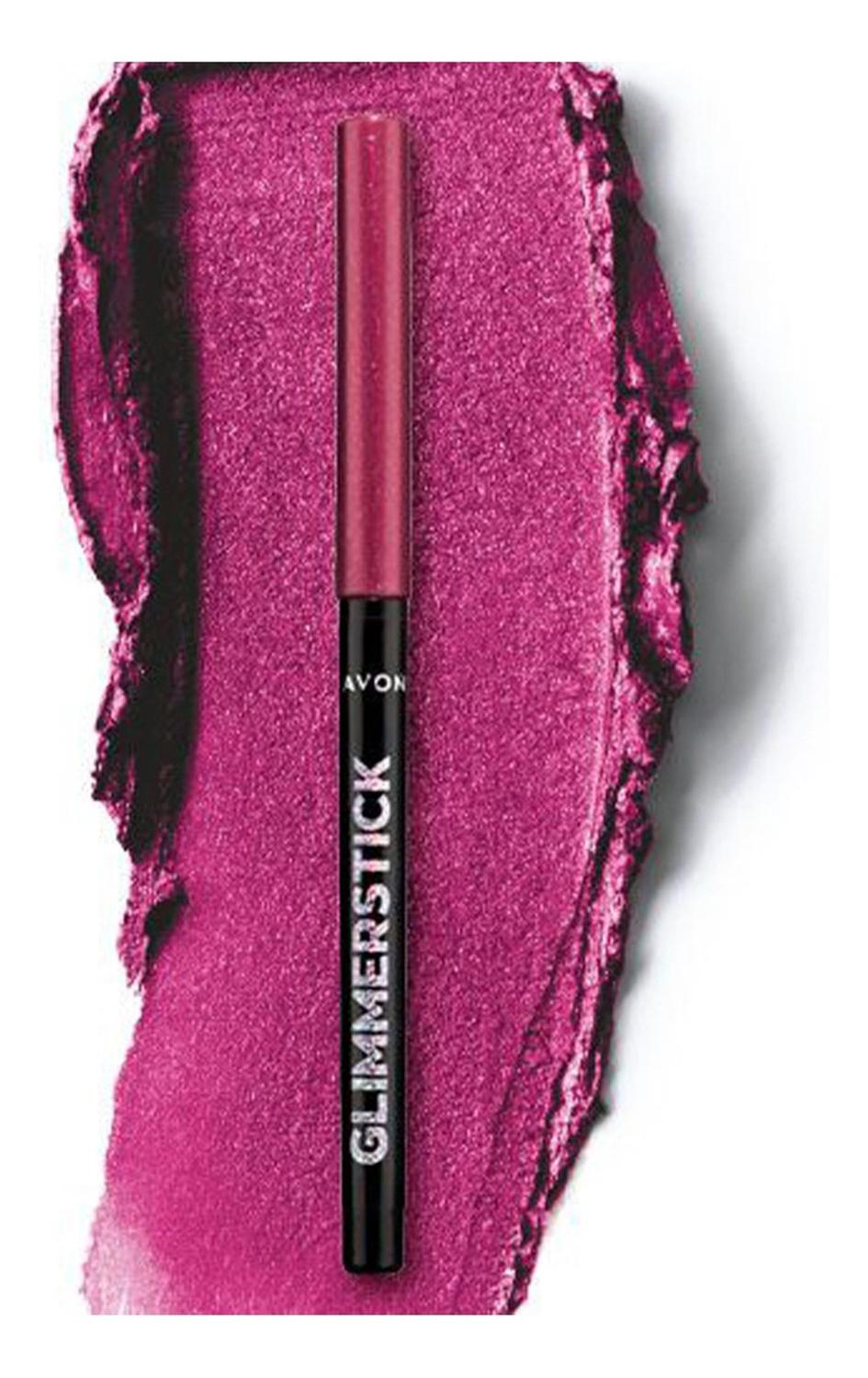 DELINEADOR RETRACTIL OJOS METALIZADO FUCHSIA AVON TRUE FUCSIA - 1