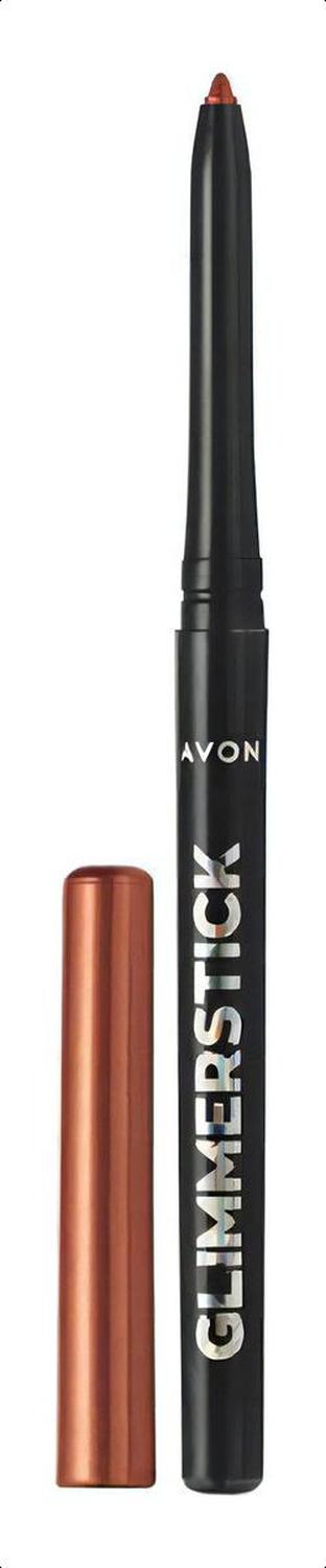 DELINEADOR RETRACTIL OJOS BRONZE AVON TRUE BRONCE METALIZADO - 1
