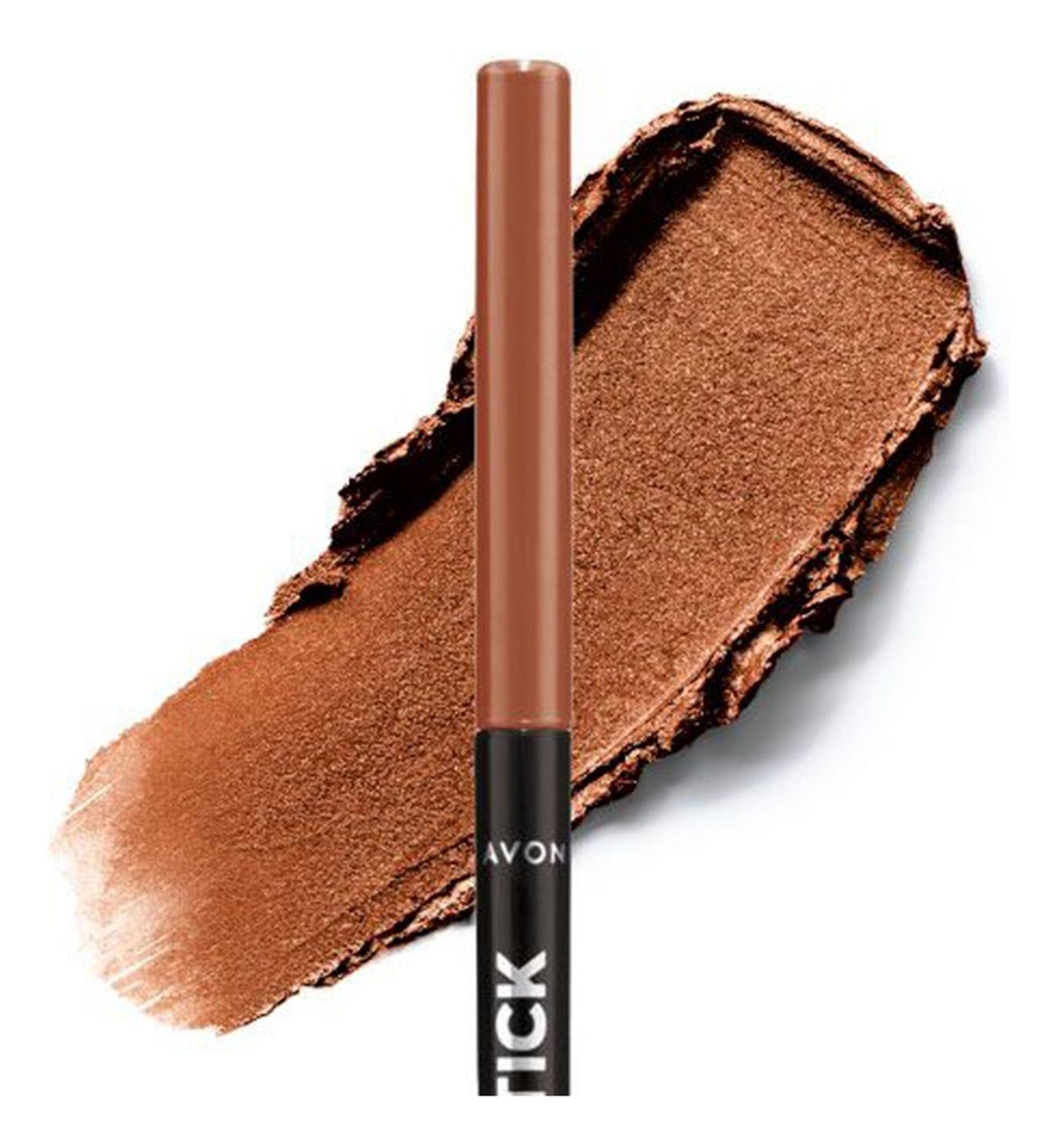 DELINEADOR RETRACTIL OJOS BRONZE AVON TRUE BRONCE METALIZADO - 2