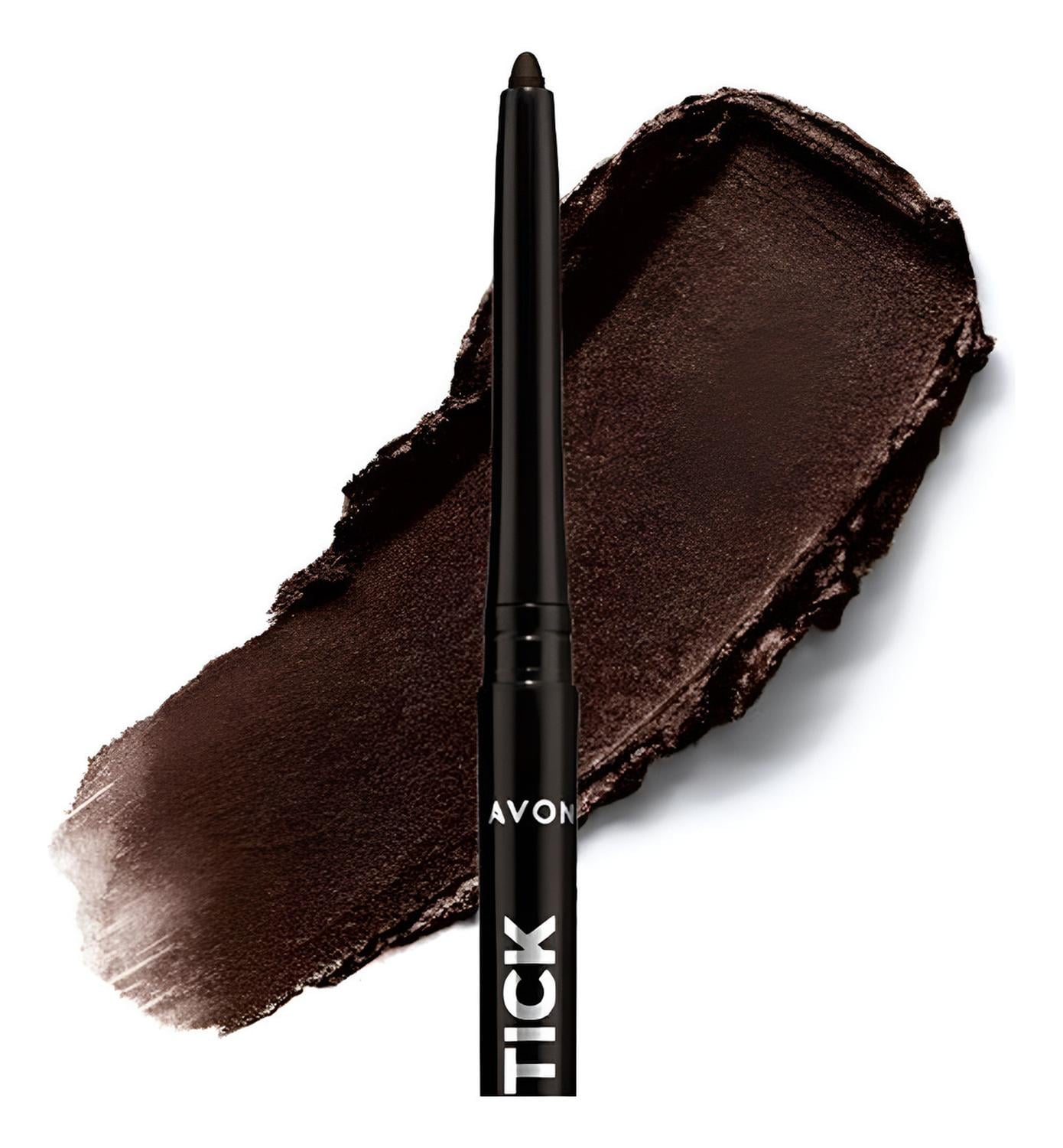 DELINEADOR RETRACTIL OJOS COSMIC BROWN AVON TRUE COSMIC BROWN METALIZADO - 1