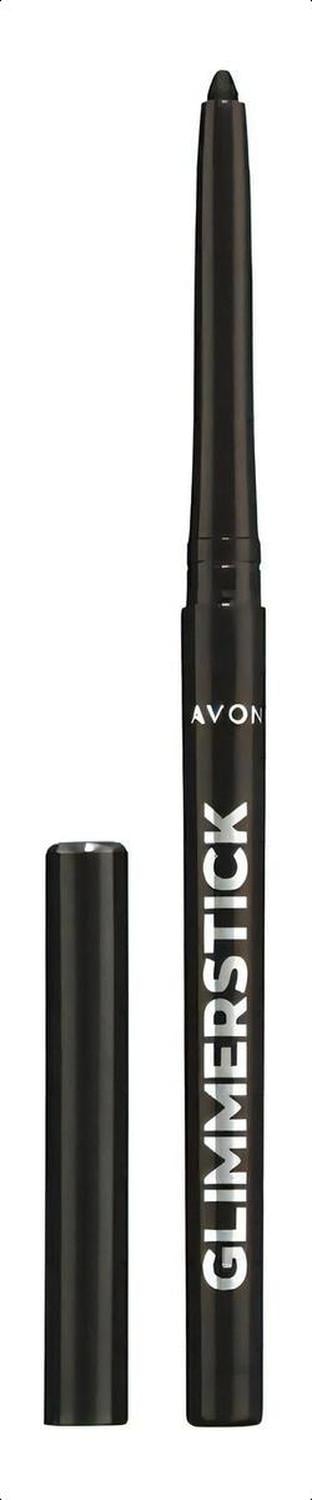 AVON DELINEADOR RETRÁCTIL OJOS GLIMMERSTICK BLACKEST BLACK BLACKEST BLACK - 1