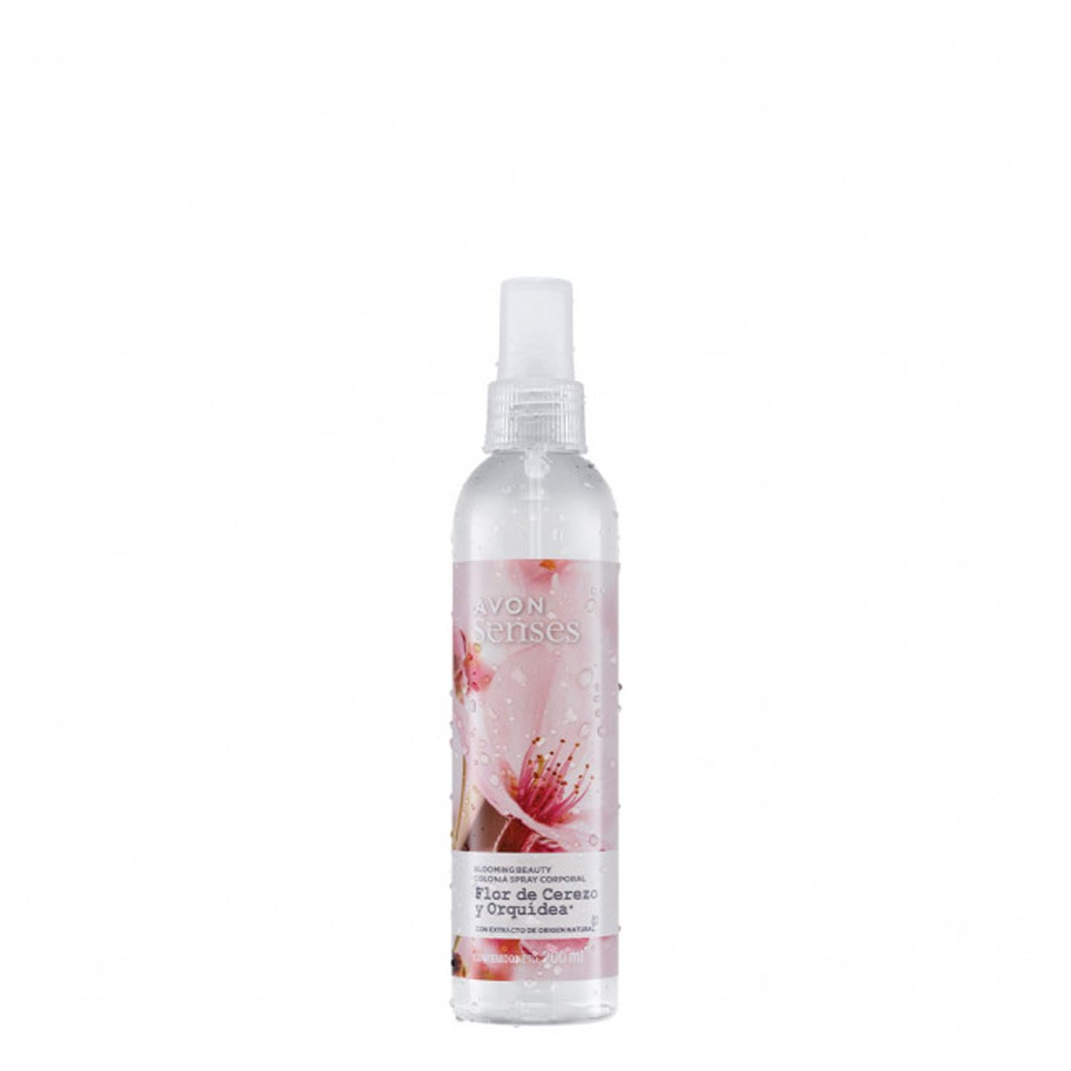 AVON SENSES FLOR DE CEREZO Y ORQUÍDEA COLONIA CORPORAL 200ML - 1