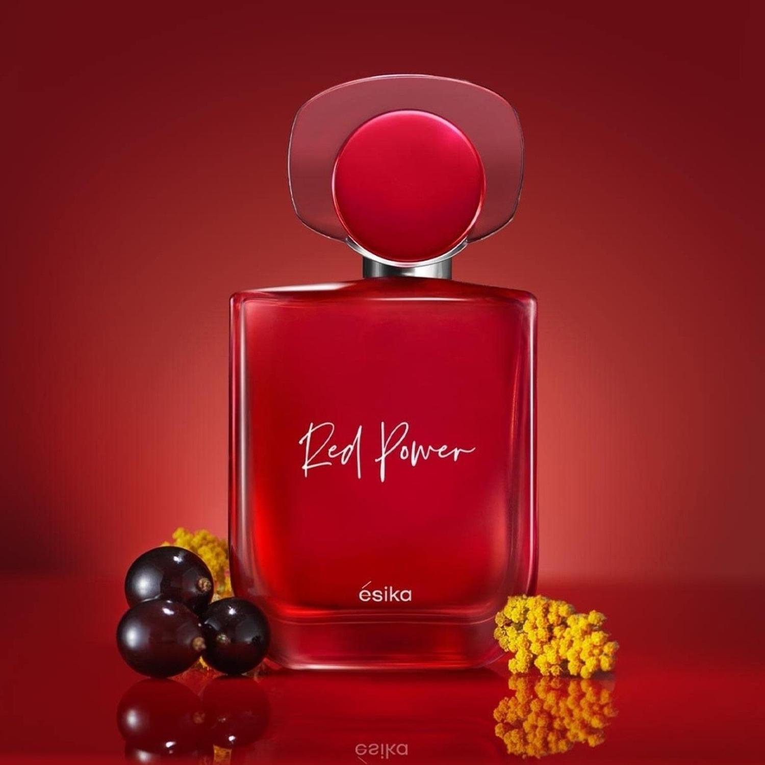RED POWER PERFUME DE MUJER 50ML ESIKA - 2