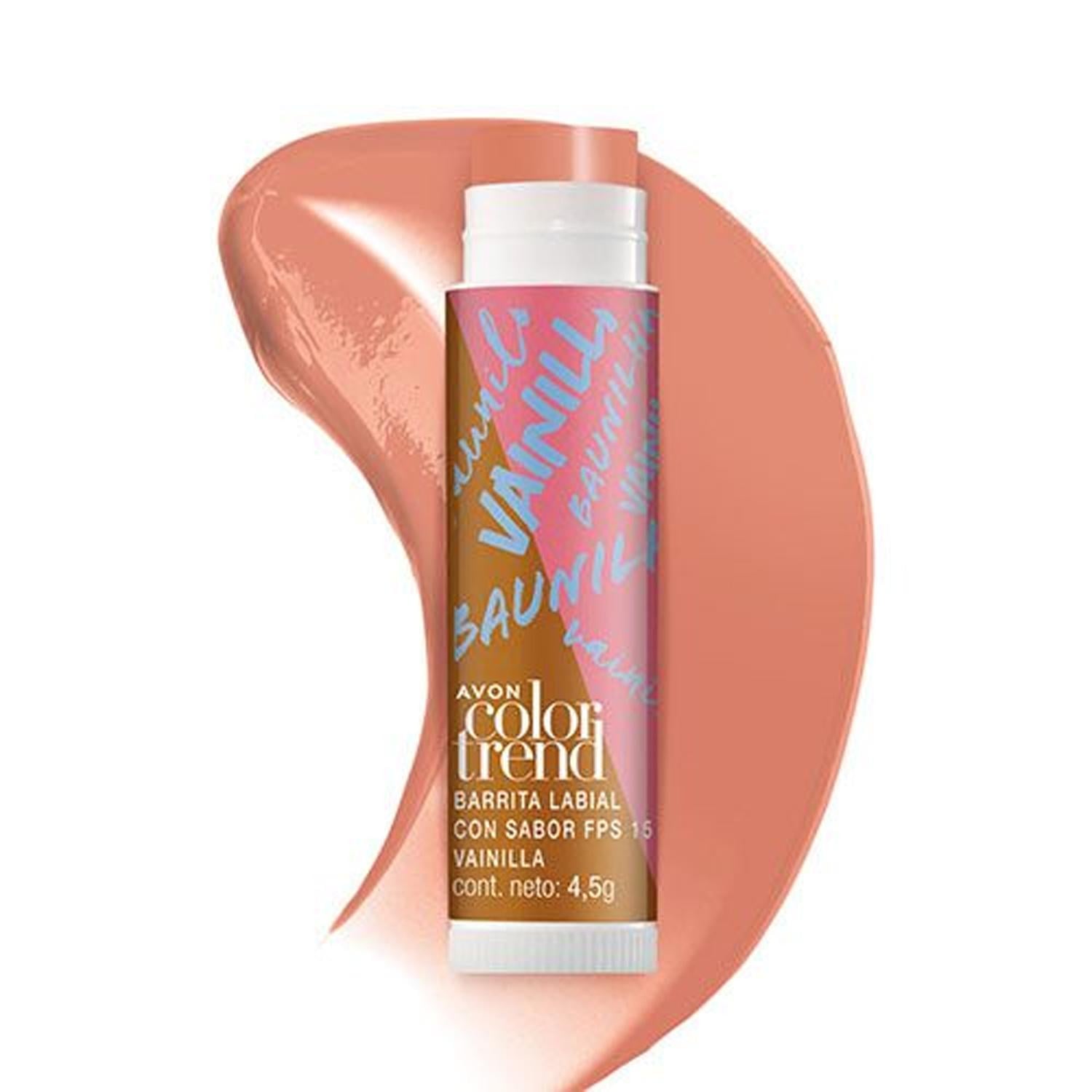 BARRITA LABIAL CON SABOR VAINILLA COLOR TREND - 1
