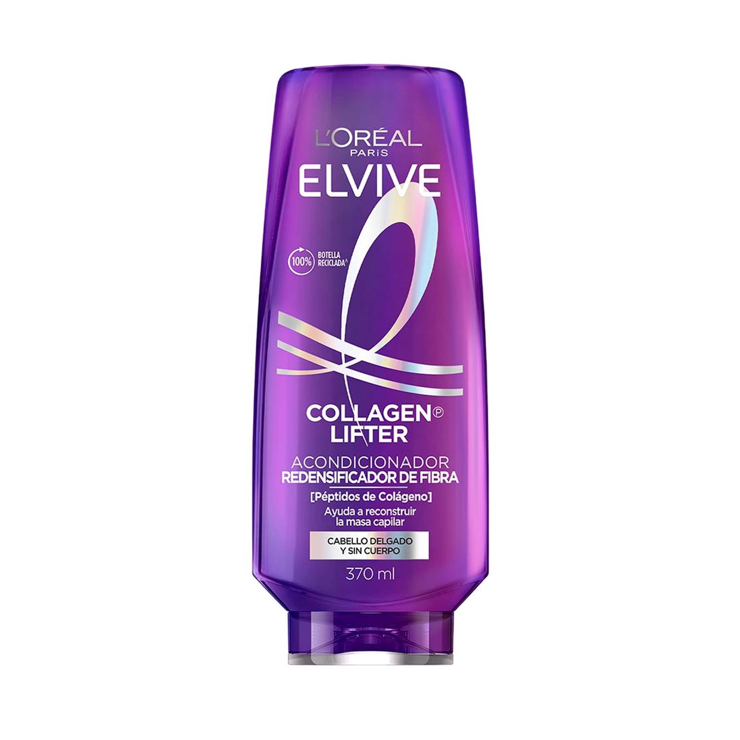ACONDICIONADOR ELVIVE COLLAGEN LIFTER 370ML - 1