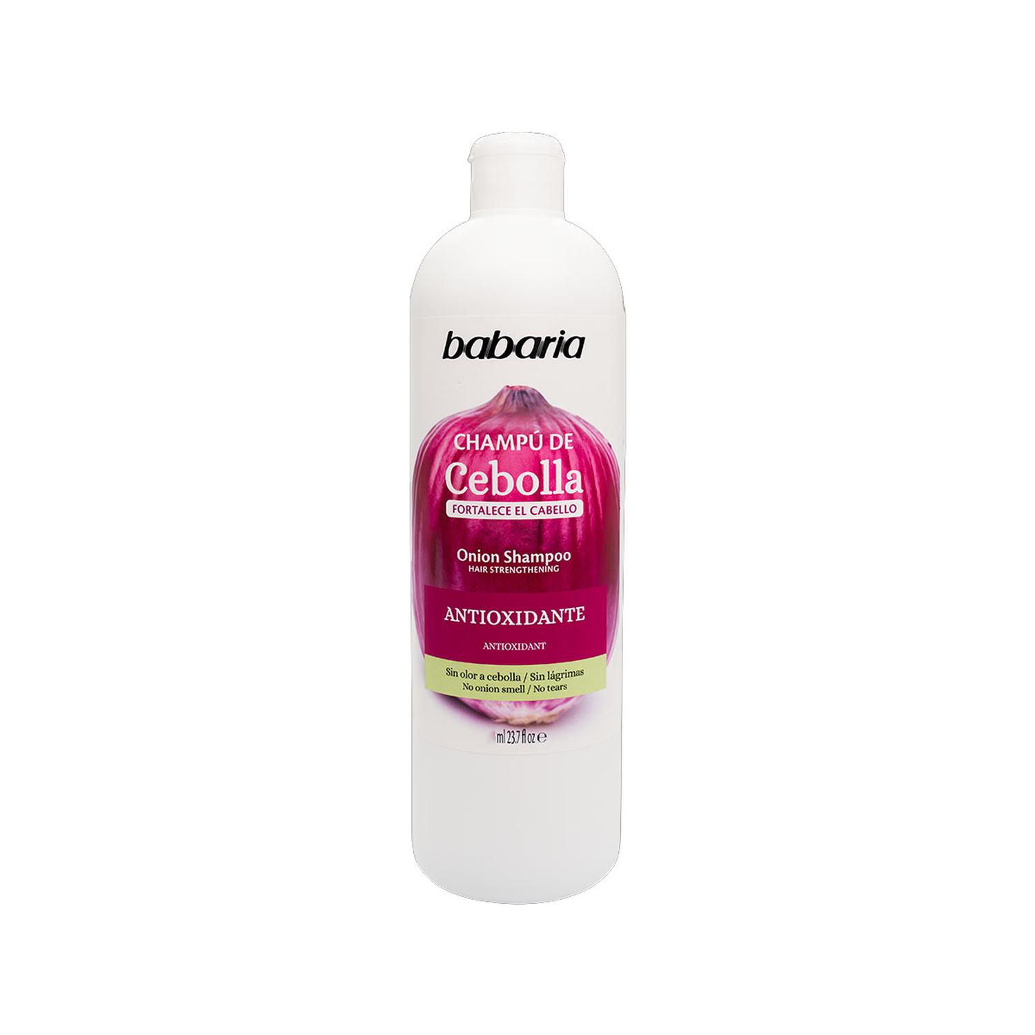 CHAMPU DE CEBOLLA ANTIOXIDANTE 380ML BABARIA - 1
