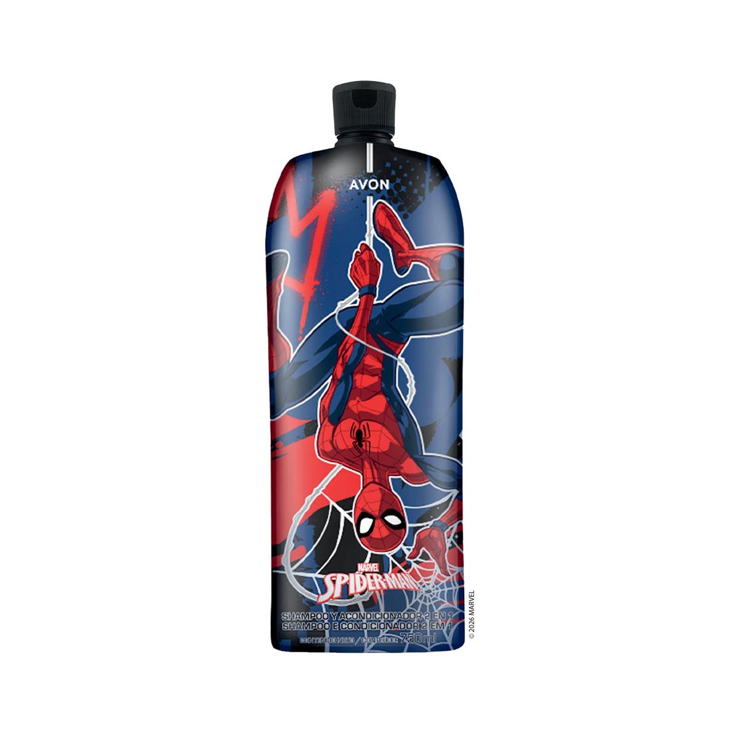 SHAMPOO 2 EN 1 SPIDER-MAN DE MARVEL 750 ML - 1