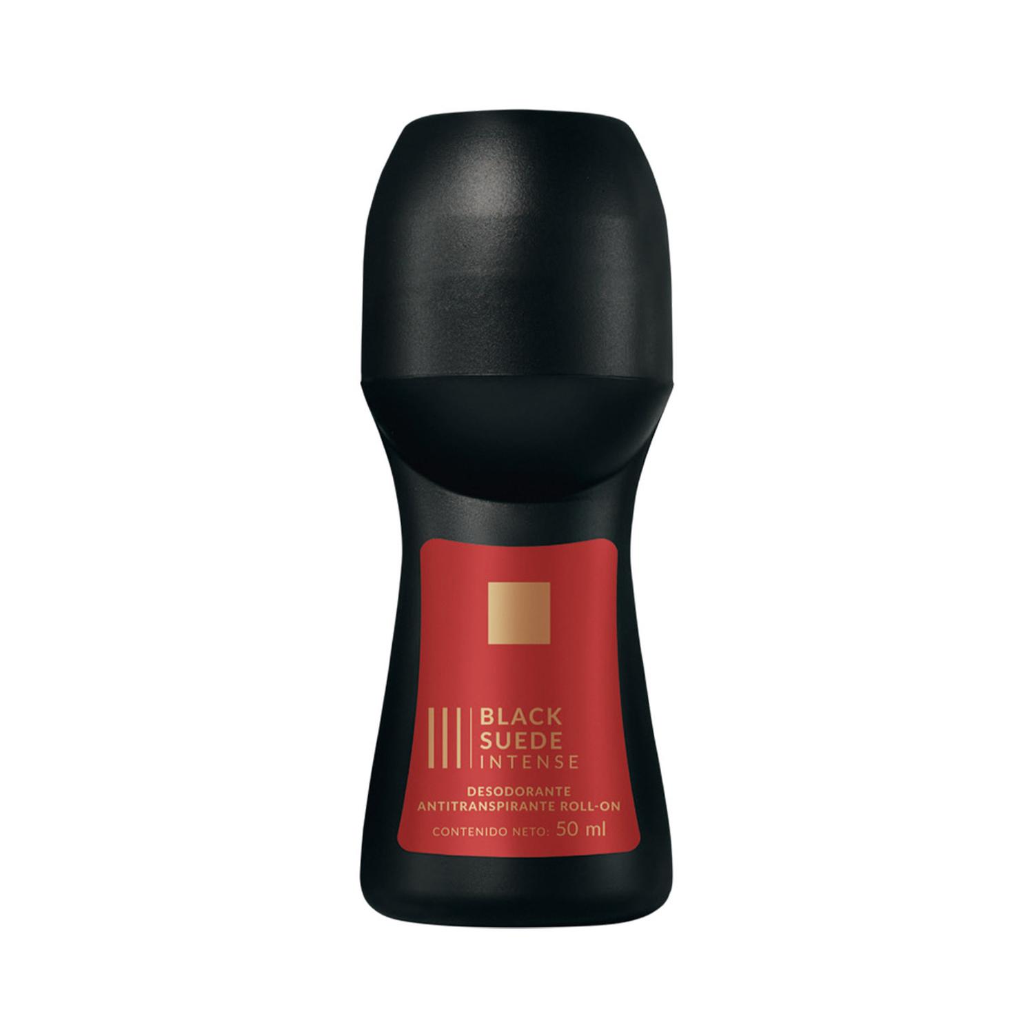 BLACK SUEDE INTENSE DESODORANTE ROLL ON DE HOMBRE AVON - 1