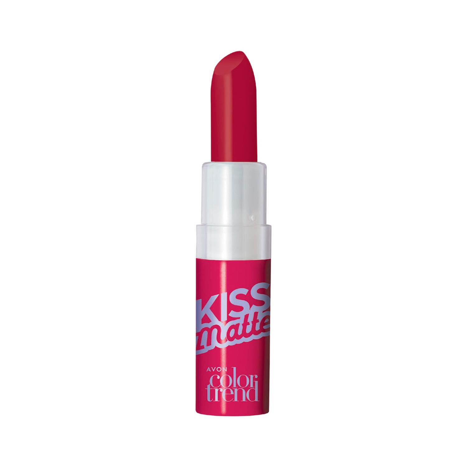 LÁPIZ LABIAL EFECTO MATE FPS 15 VINO TINTO COLOR TREND - 1