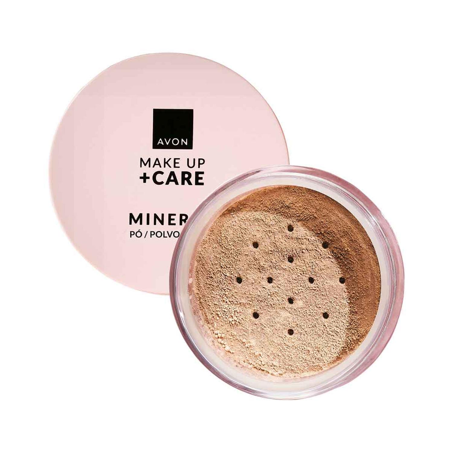 MAKE UP + AVON CARE POLVO FACIAL 200 LIGHT MEDIUM - 1