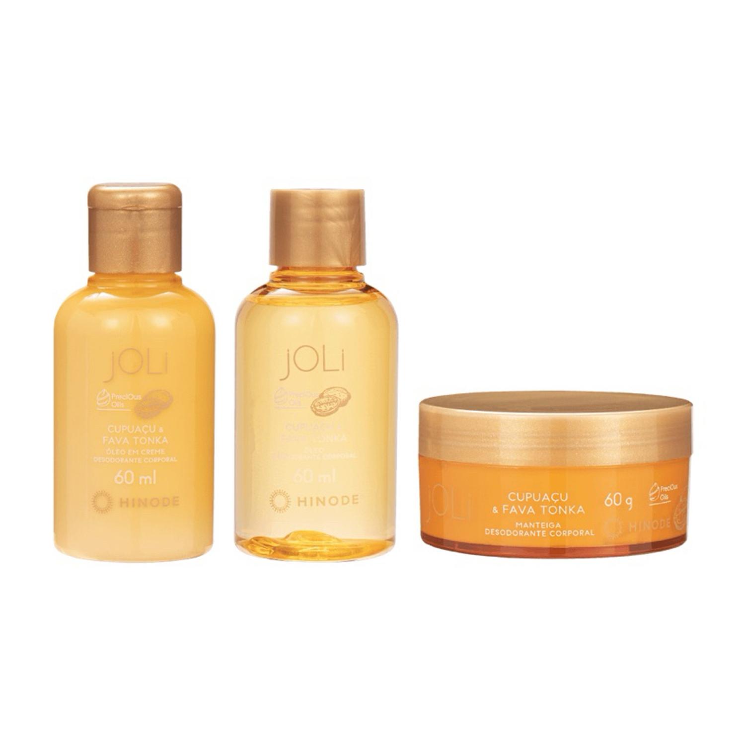 KIT MINIATURA JOLI CUPUAÇU Y FAVA TONKA CREMA OLEO Y MANTECA - 1