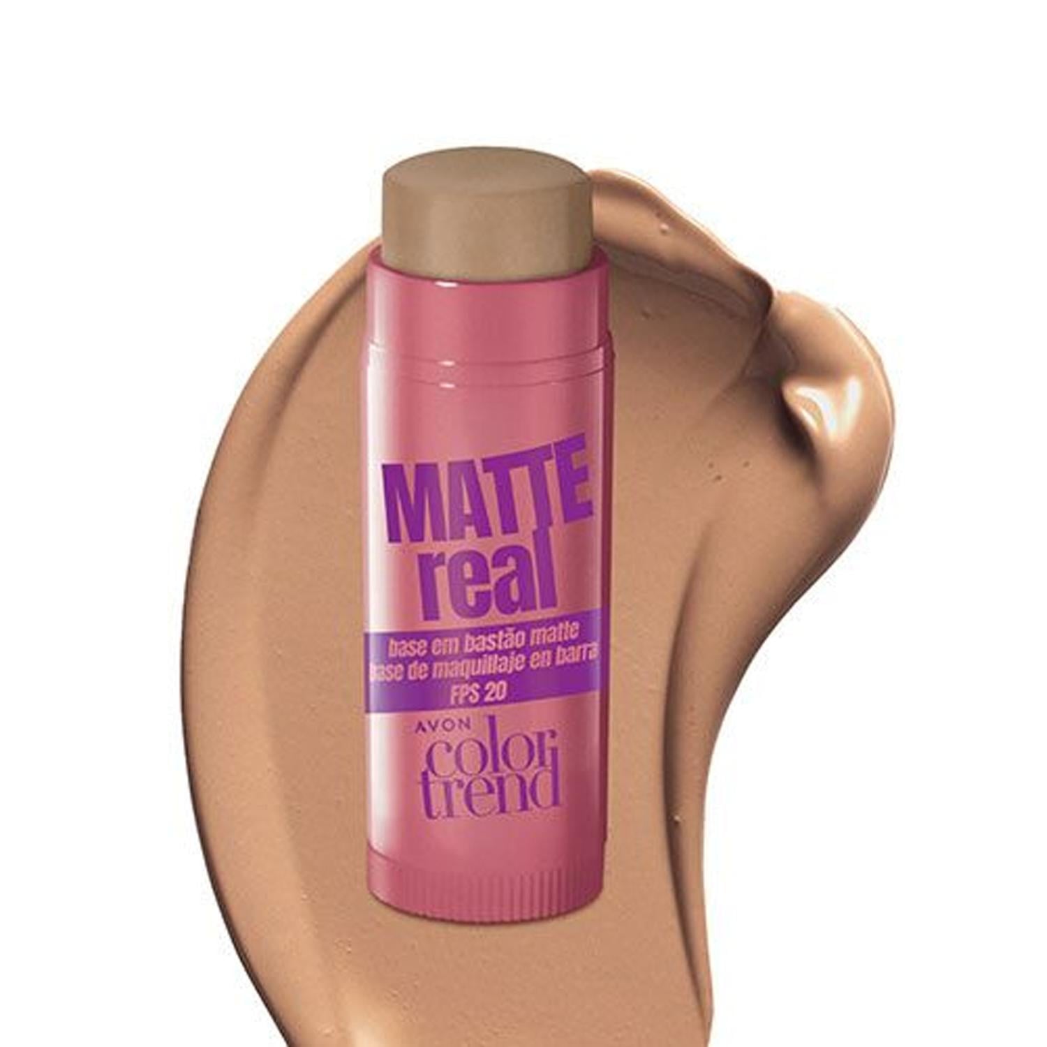 BASE MATE EN BARRA FPS 20 MEDIO MATTE REAL AVON - 1