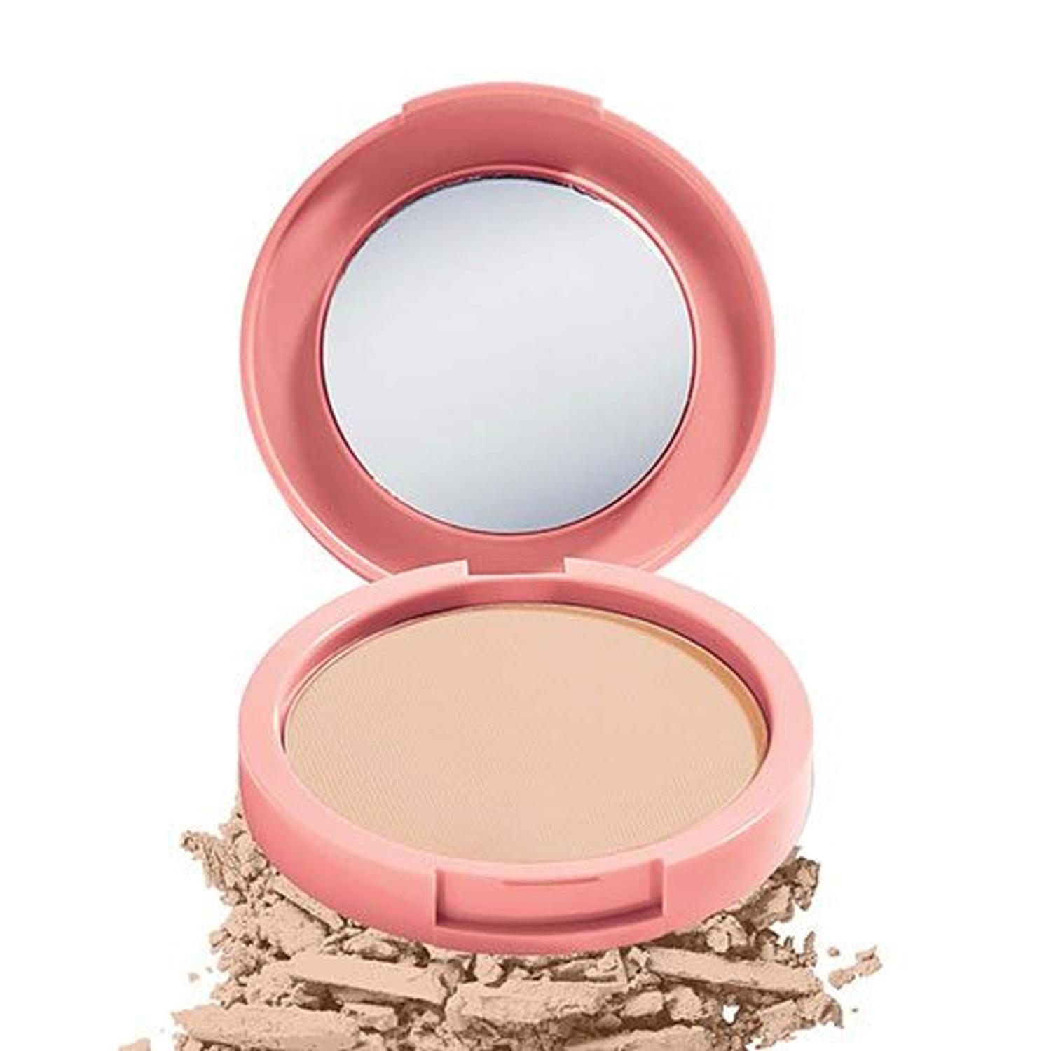 POLVO COMPACTO CLARO CON ESPEJO COLOR TREND - 1