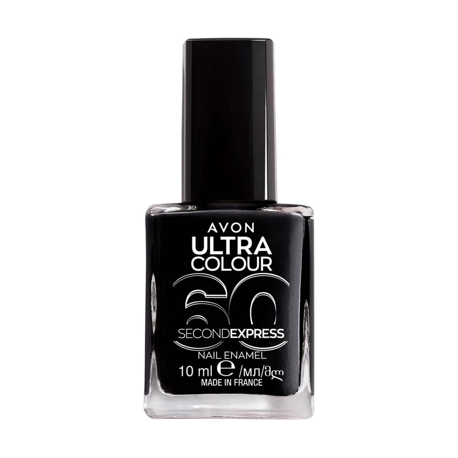 ESMALTE PRO COLOR IN 60 SECONDS BLACK AVON - 1