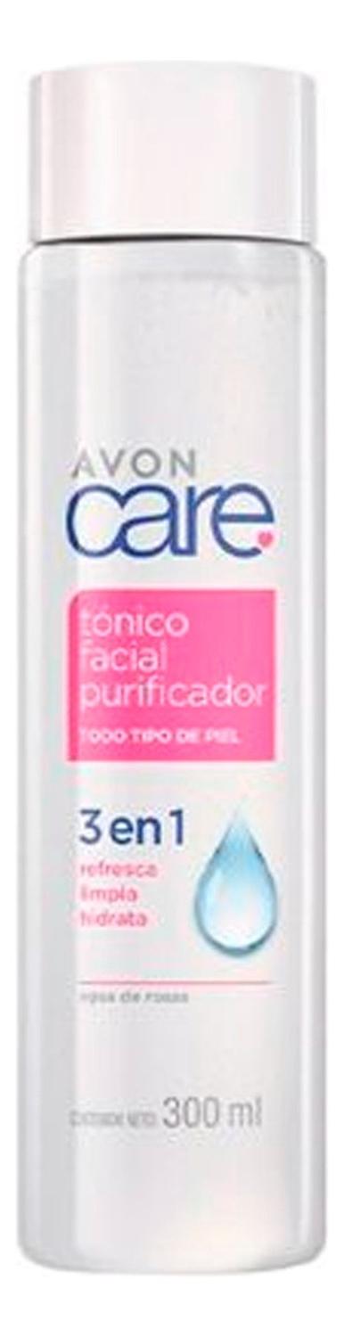 TÓNICO FACIAL PURIFICADOR 3 EN 1 AGUA DE ROSAS 300ML - 1