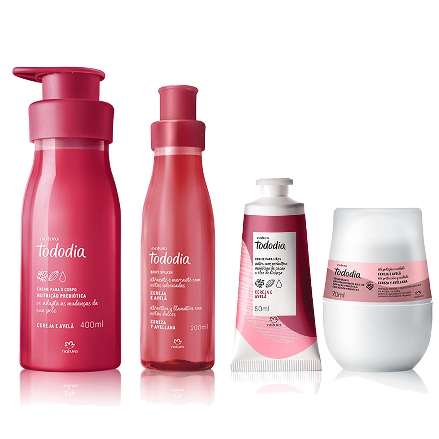 TODODIA CEREZA Y AVELLANA CREMA CUERPO MANOS Y DEO - 1