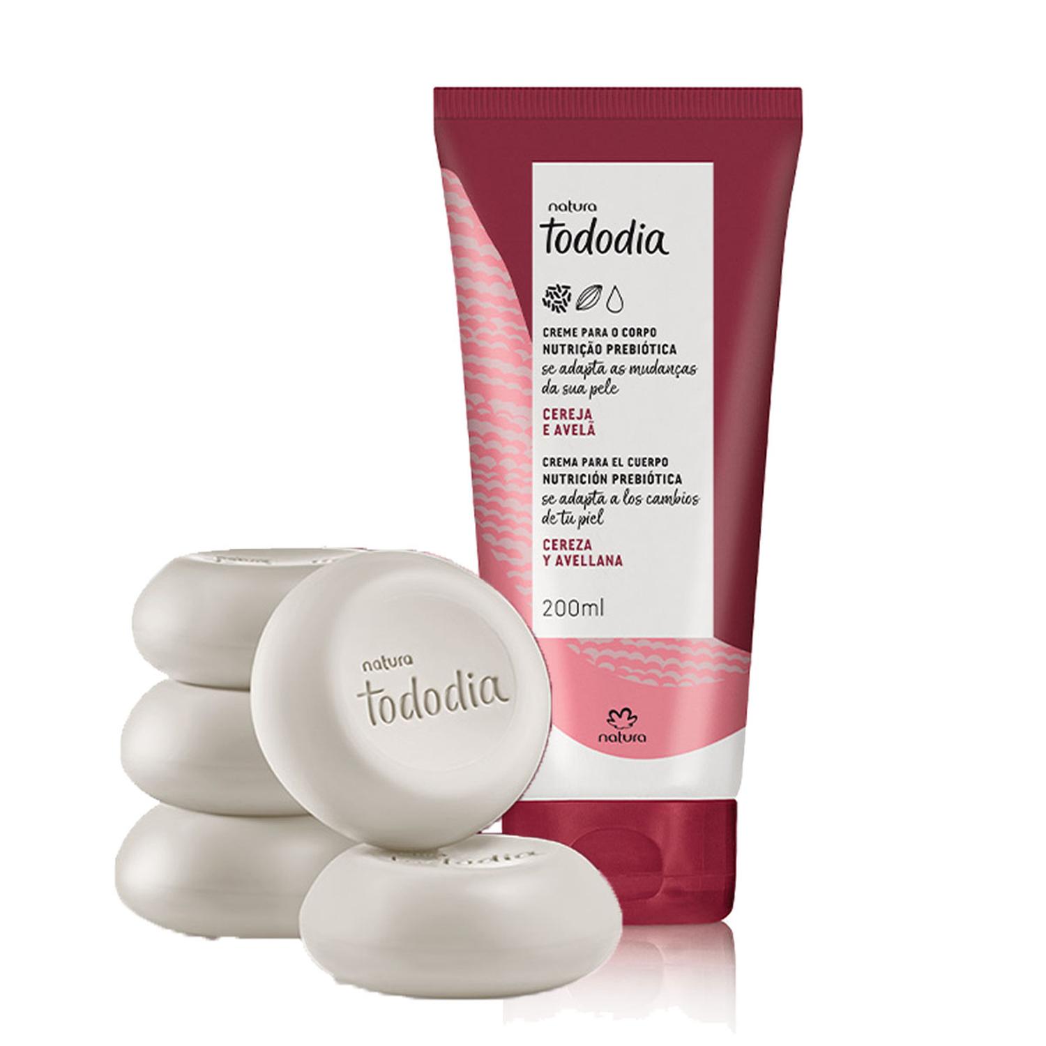 TODODIA CEREZA Y AVELLANA HIDRATANTE CORPORAL 200ML CON JABONES - 1