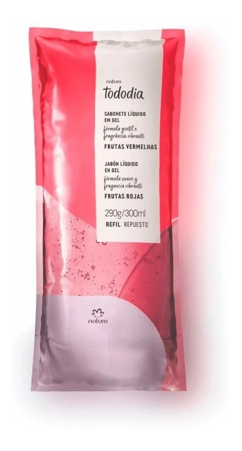 TODODIA FRUTAS ROJAS REPUESTO JABÓN LIQUIDO EN GEL - 1