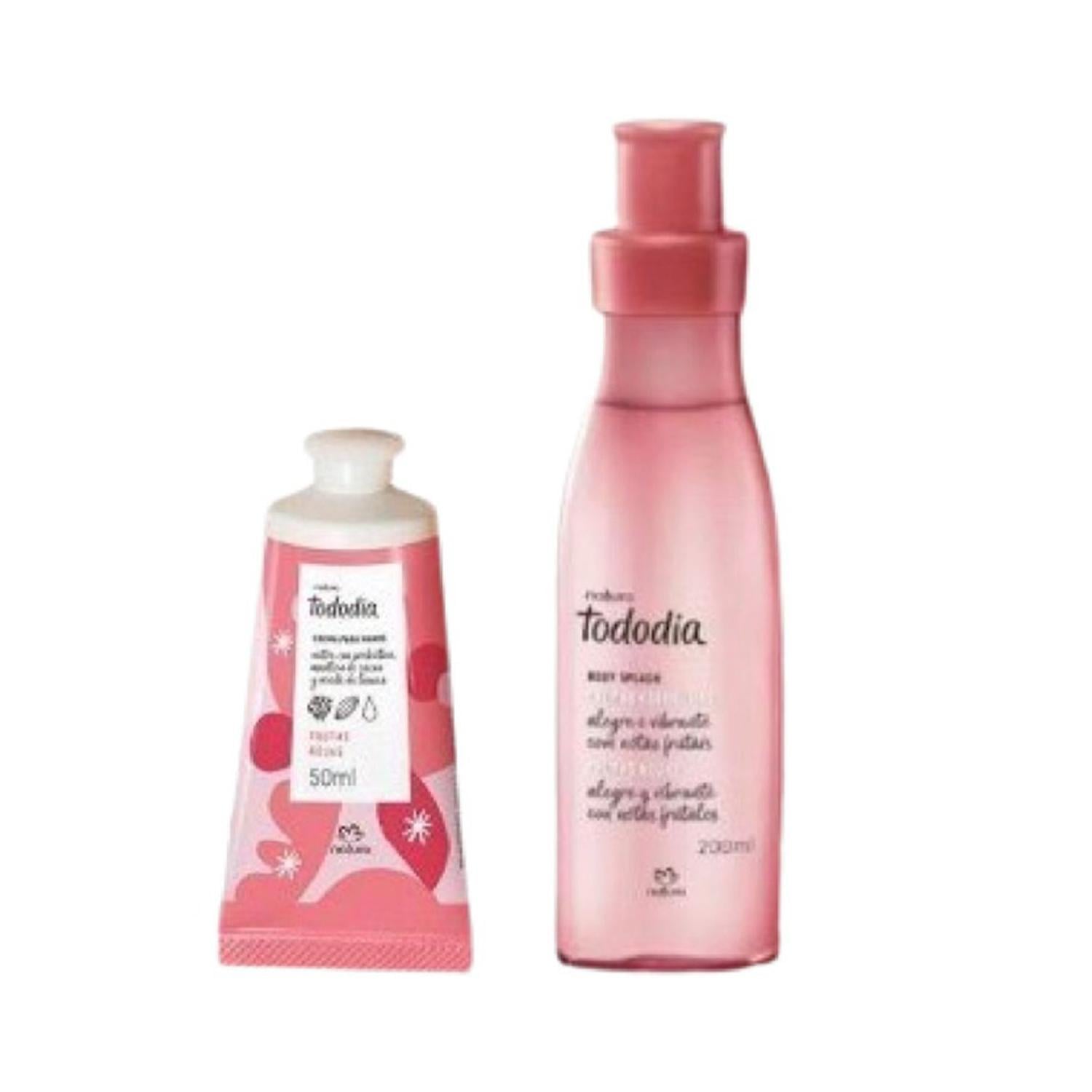 TODODIA FRUTAS ROJAS SPRAY CORPORAL CON CREMA DE MANOS - 1