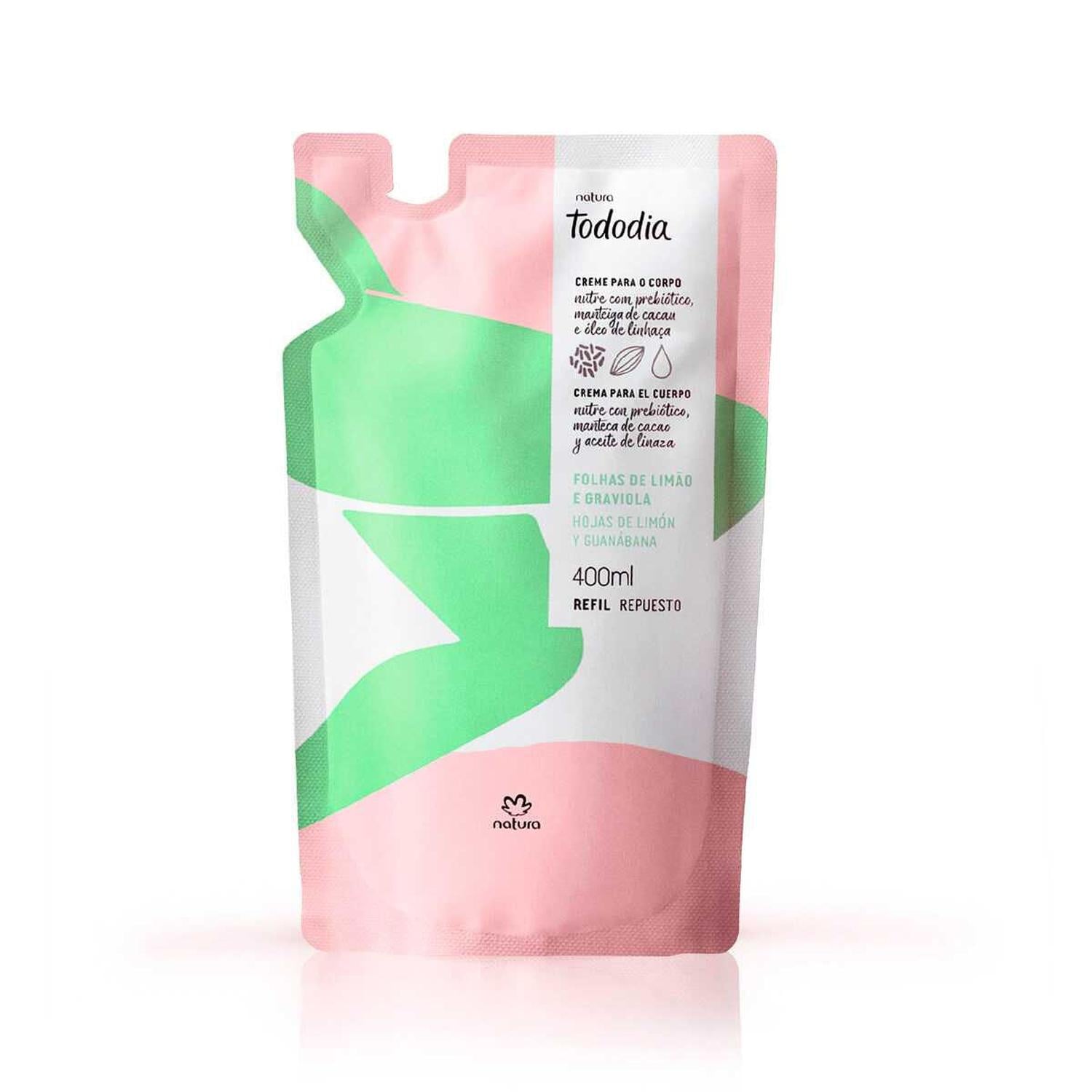 TODODIA HOJAS DE LIMÓN Y GUANABANA REPUESTO CREMA NUTRITIVA - 1