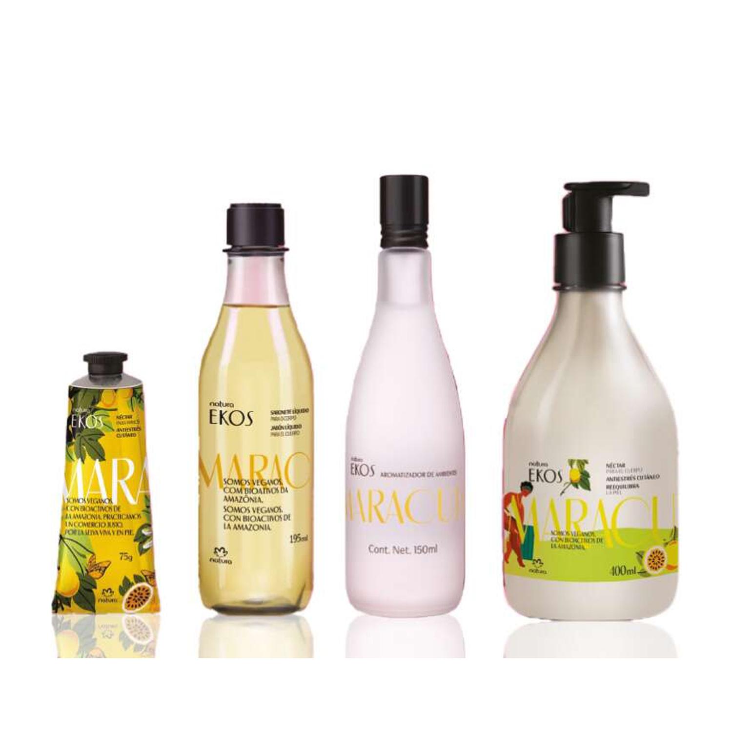 RITUAL EKOS MARACUYÁ CON HIDRATANTE CUERPO CON MANOS CON JABON LIQUIDO Y AROMATIZADOR DE AMBIENTE - 1