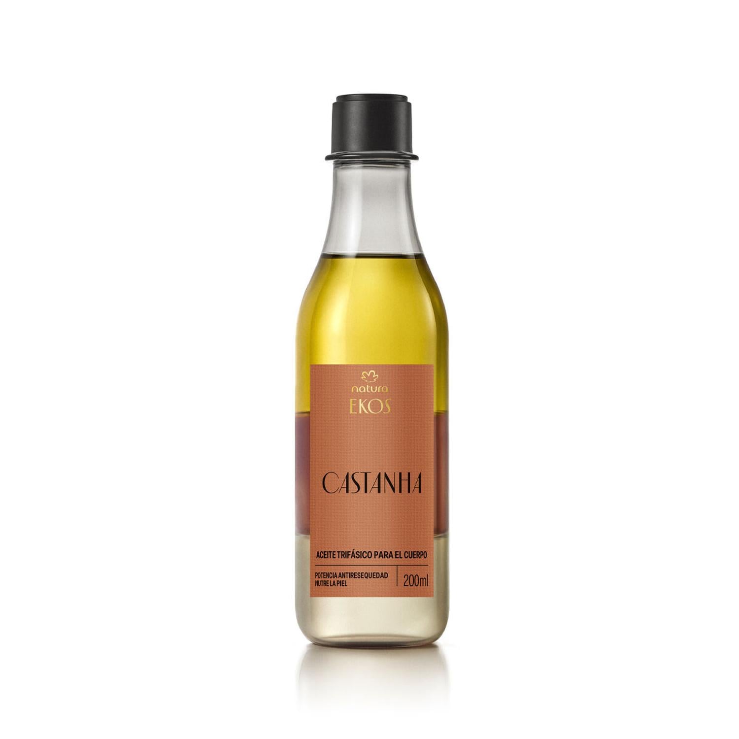 EKOS CASTAÑA ACEITE TRIFÁSICO CORPORAL 200ML - 1