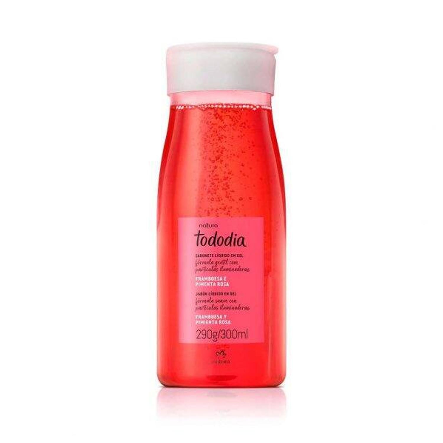 TODODIA FRAMBUESA Y PIMIENTA ROSA JABÓN LIQUIDO EN GEL - 1