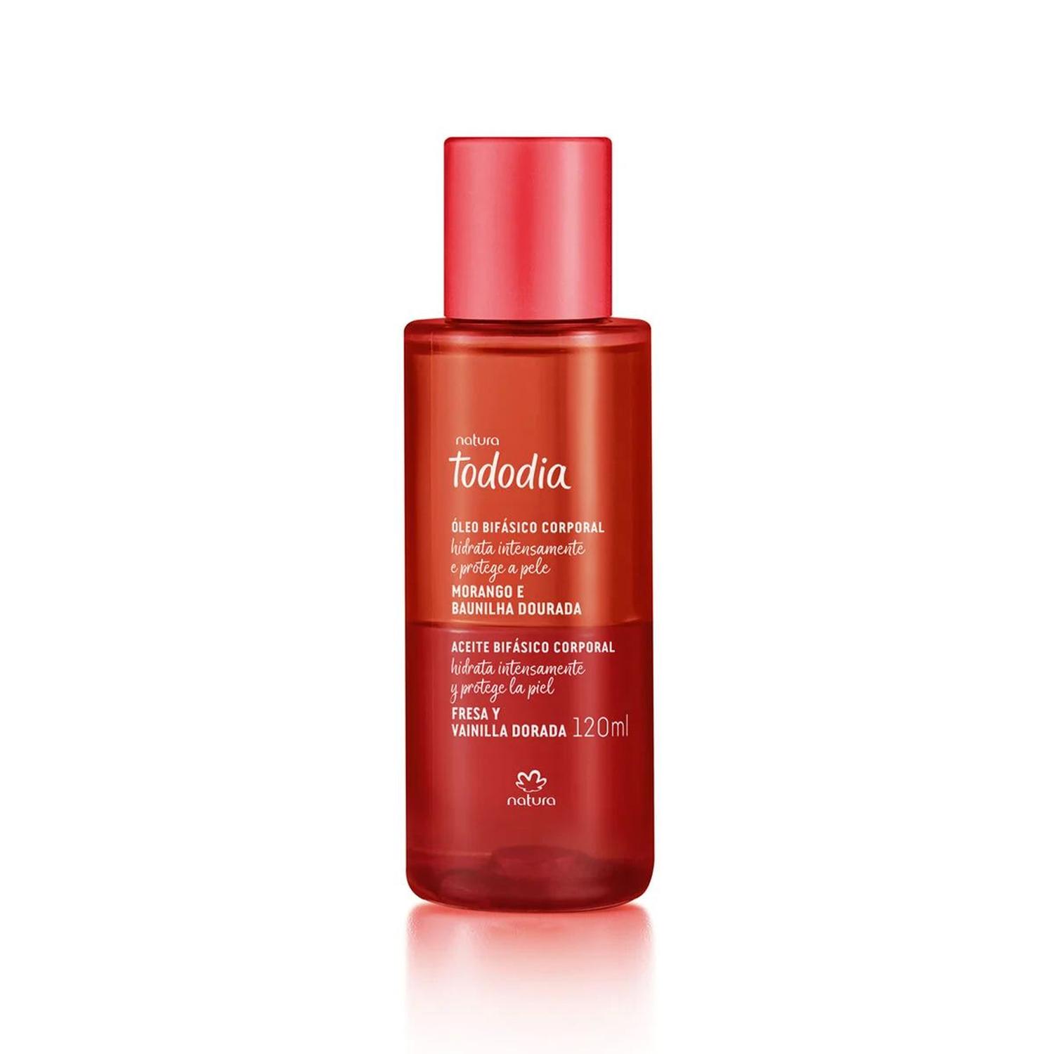 TODODIA FRESA Y VAINILLA DORADA ACEITE BIFASICO CORPORAL - 1