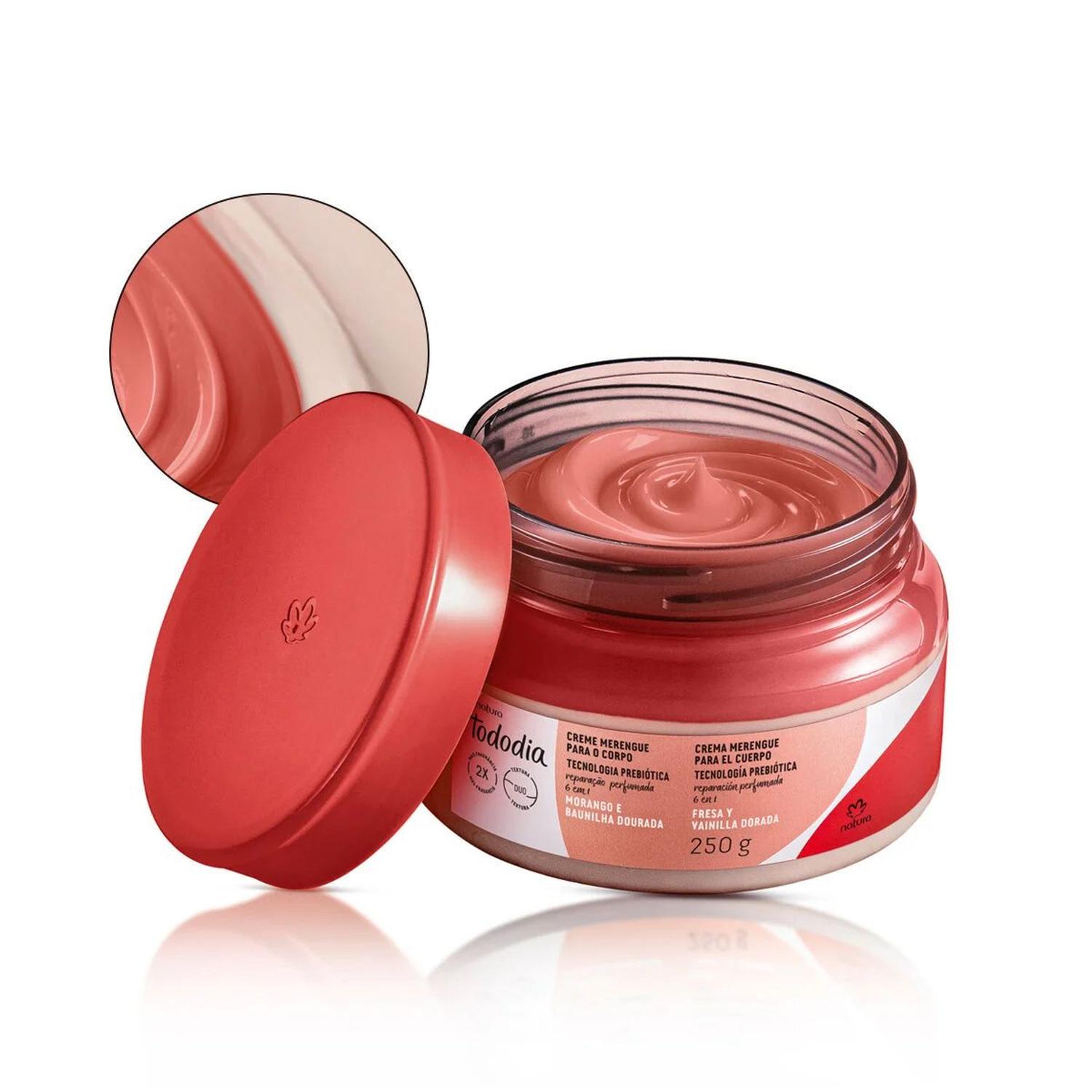 TODODIA FRESA Y VAINILLA DORADA HIDRATANTE CORPORAL 250G - 1