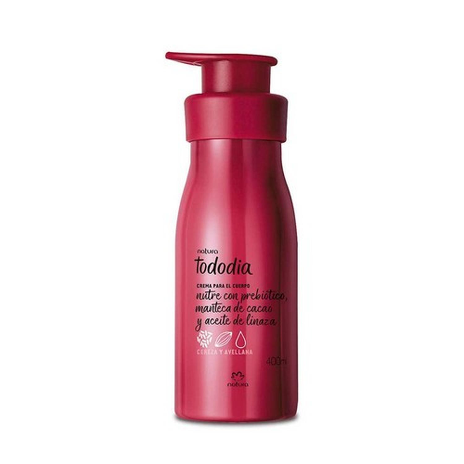 TODODIA CEREZA Y AVELLANA CREMA NUTRITIVA PARA EL CUERPO 400ML - 1