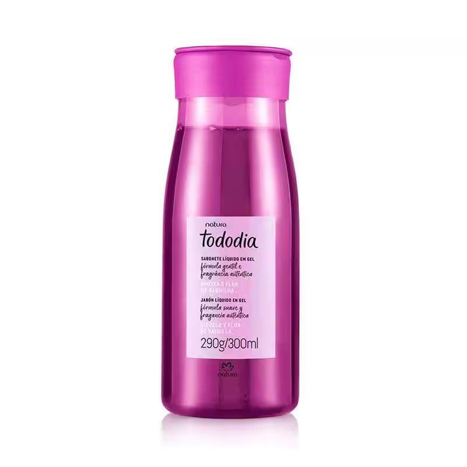 TODODIA CIRUELA Y FLOR DE VAINILLA JABON LIQUIDO EN GEL - 1