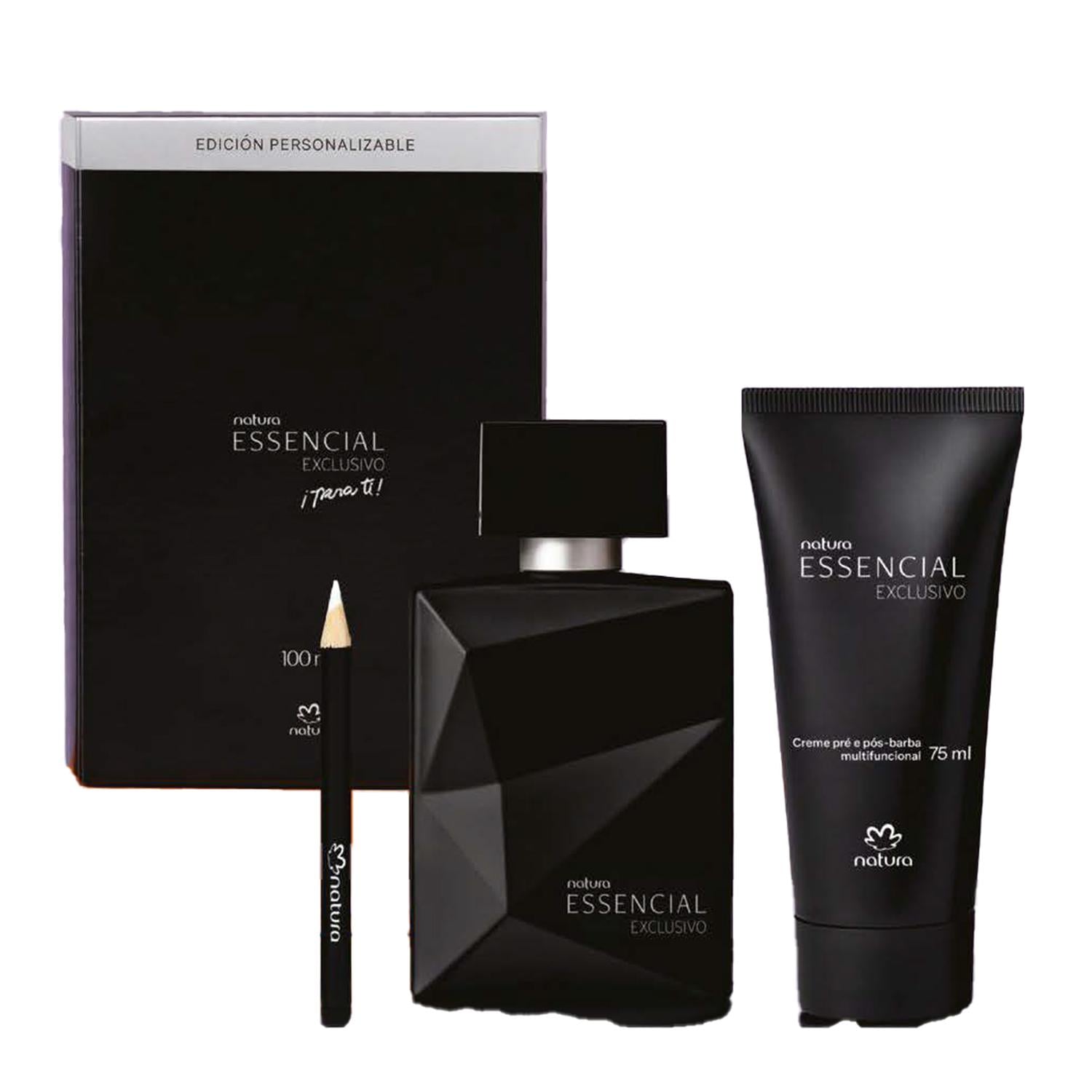 ESSENCIAL EXCLUSIVO PERFUME DE HOMBRE CON CREMA AFEITAR Y LAPIZ - 1