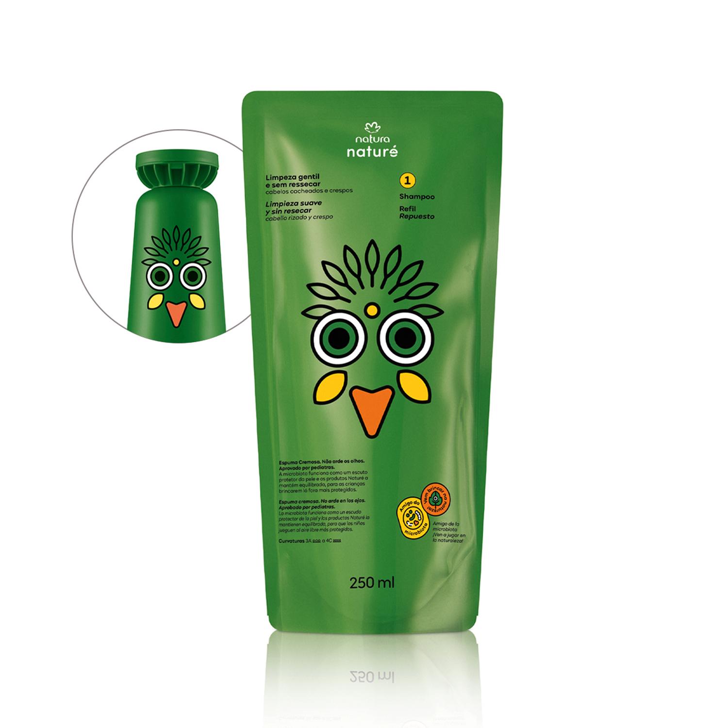 REPUESTO SHAMPOO PARA NIÑOS CABELLO RIZADO NATURÉ - 1