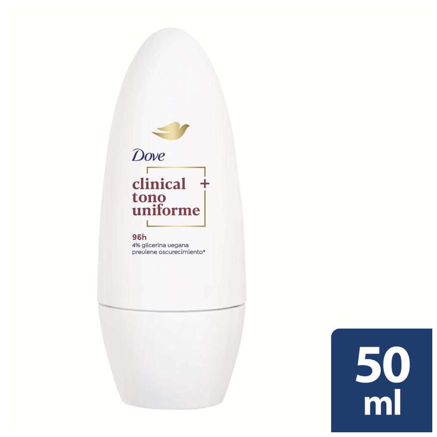 ANTITRANSPIRANTE ROLL ON DOVE CLINICAL TONO UNIFORME - 1