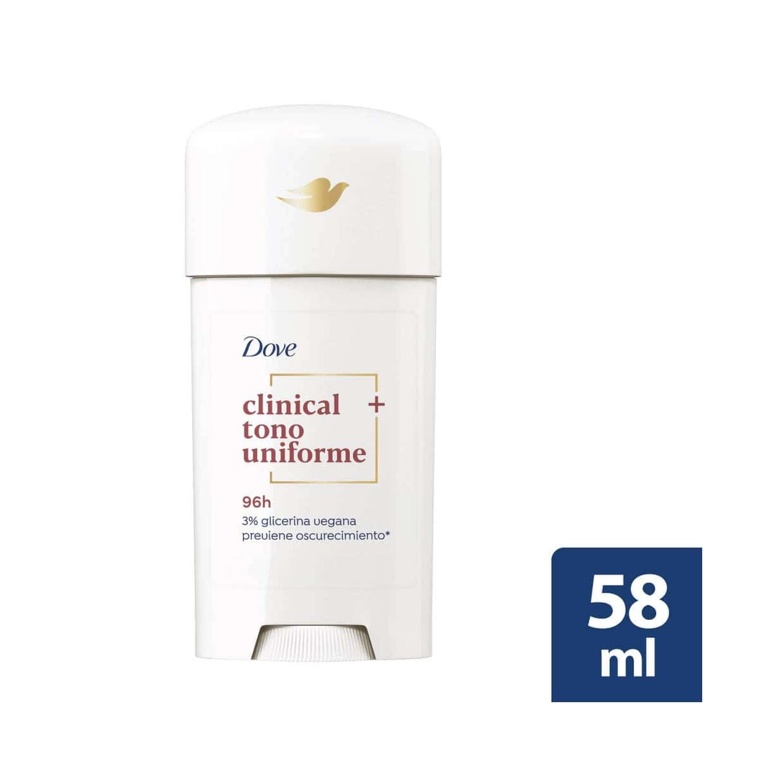 ANTITRANSPIRANTE EN CREMA DOVE CLINICAL TONO UNIFORME - 1