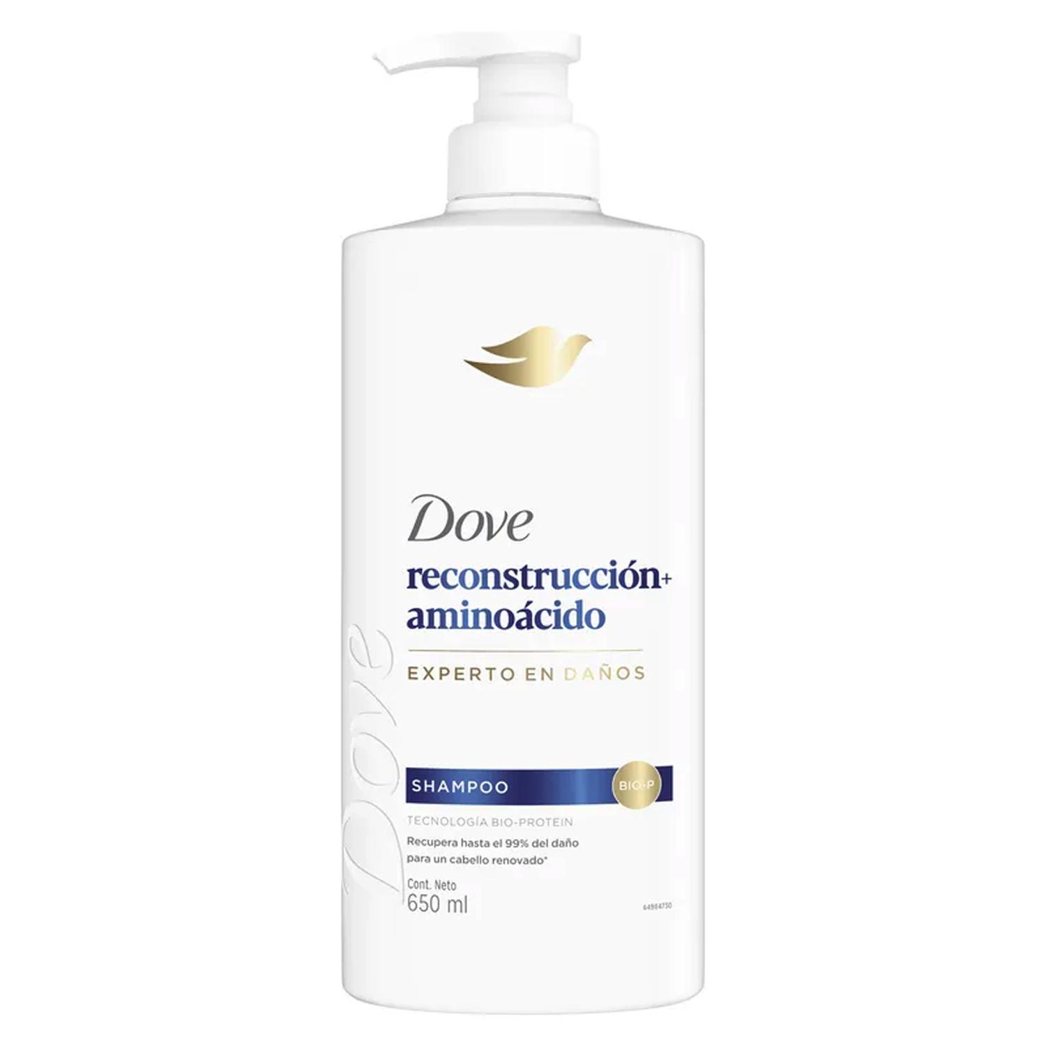 SHAMPOO DOVE RECONSTRUCCIÓN+AMINOÁCIDO 650 ML - 1