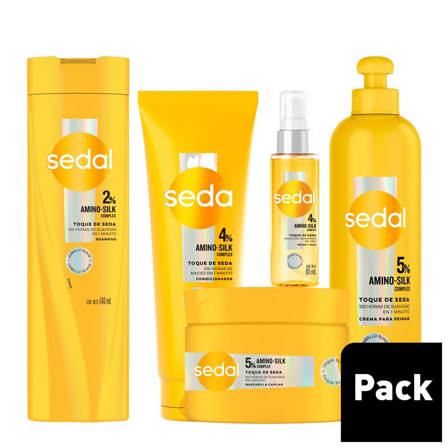 KIT X4 SEDAL TOQUE DE SEDA SHA + ACC + CPP + OLEO - 1