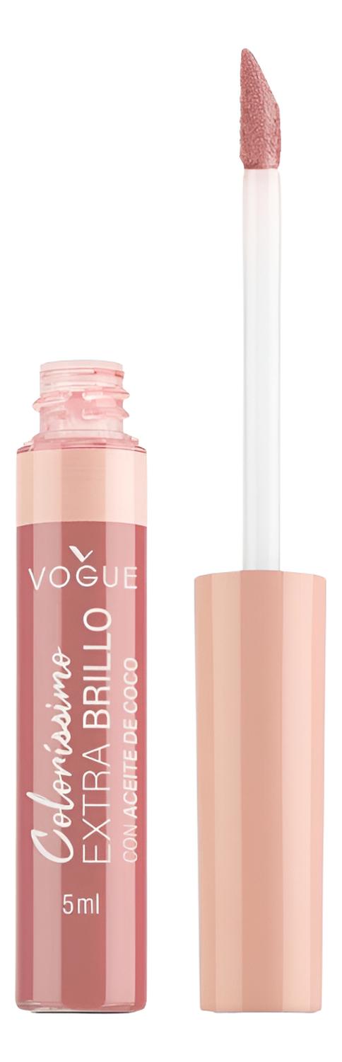 BRILLO LABIAL ROSE COLORISSIMO EXTRA BRILLO VOGUE - 1