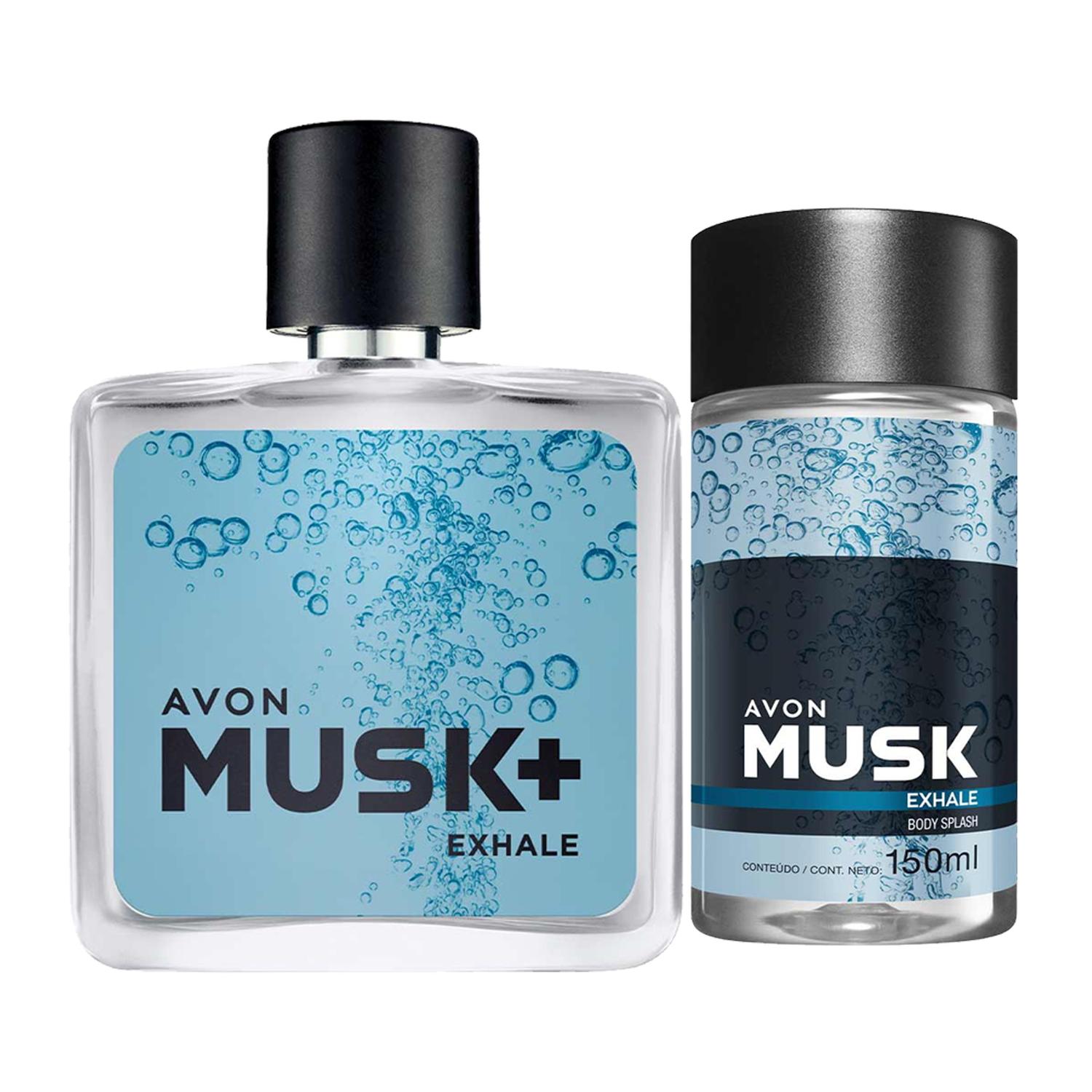 MUSK EXHALE FRAGANCIA DE HOMBRE CON REFRESH - 1
