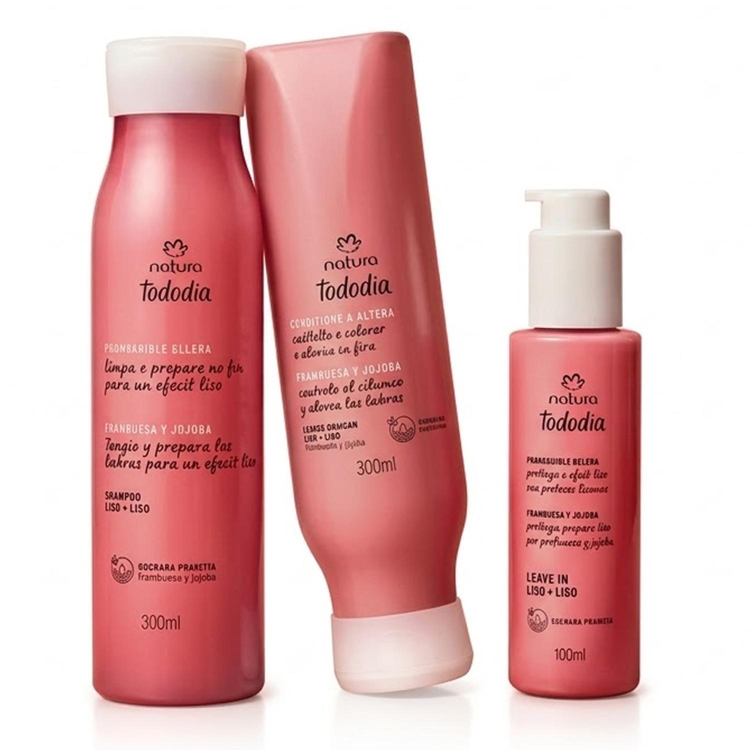 KIT X3 TODODIA FRAMBUESA Y JOJOBA SH+ACC+SPRAY - 1