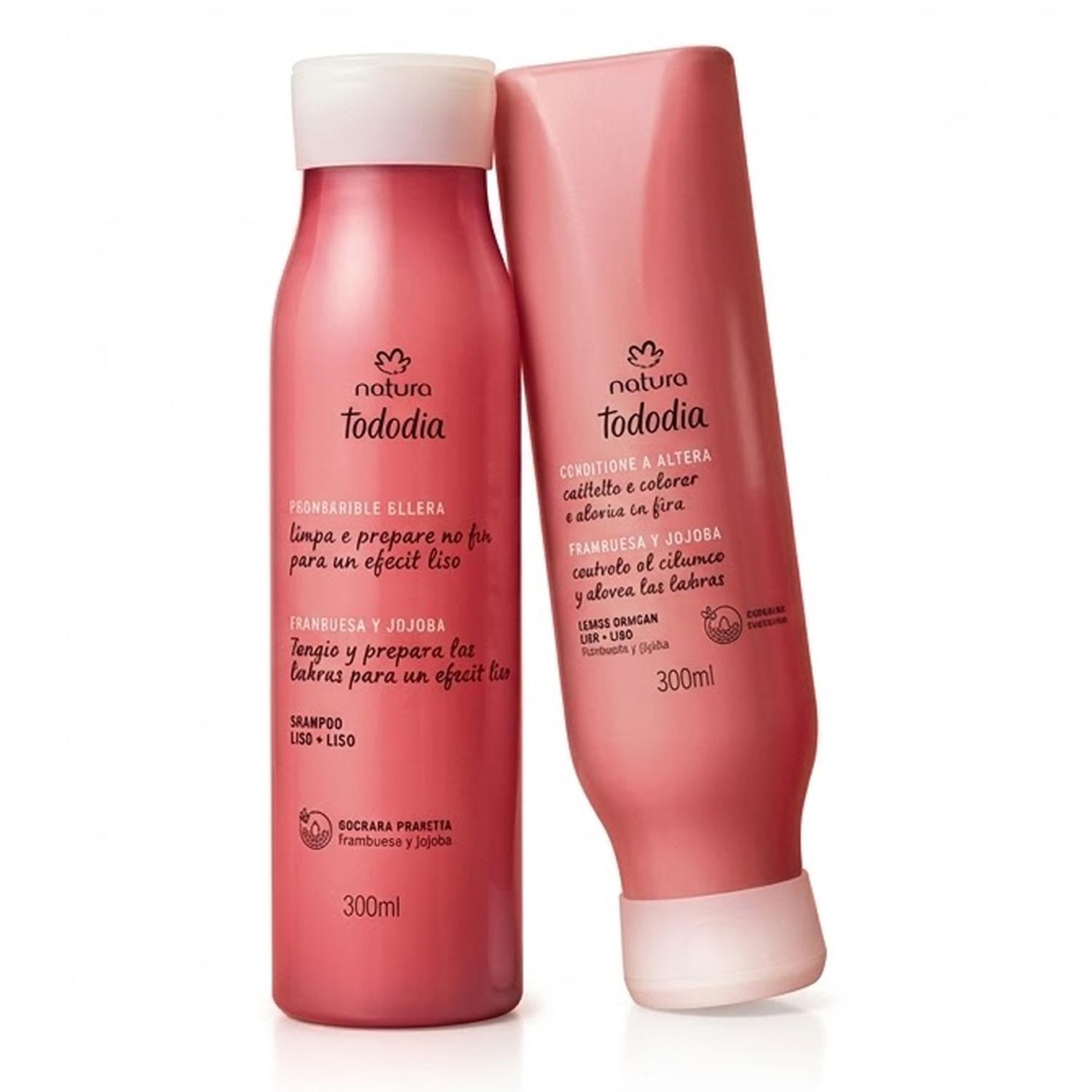 KIT X2 TODODIA FRAMBUESA Y JOJOBA SH+ACC - 1