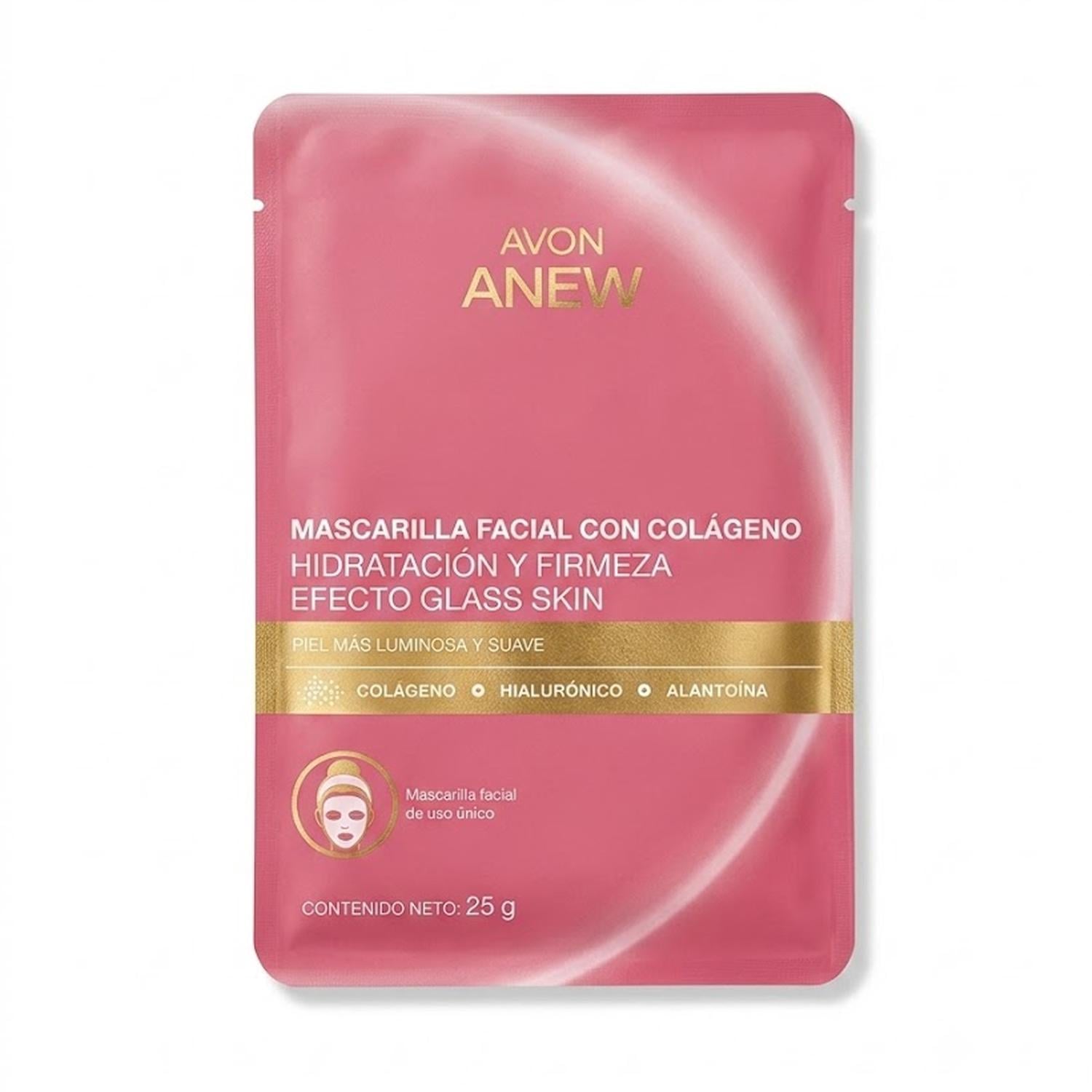 MASCARILLA FACIAL CON COLAGENO ANEW - 1
