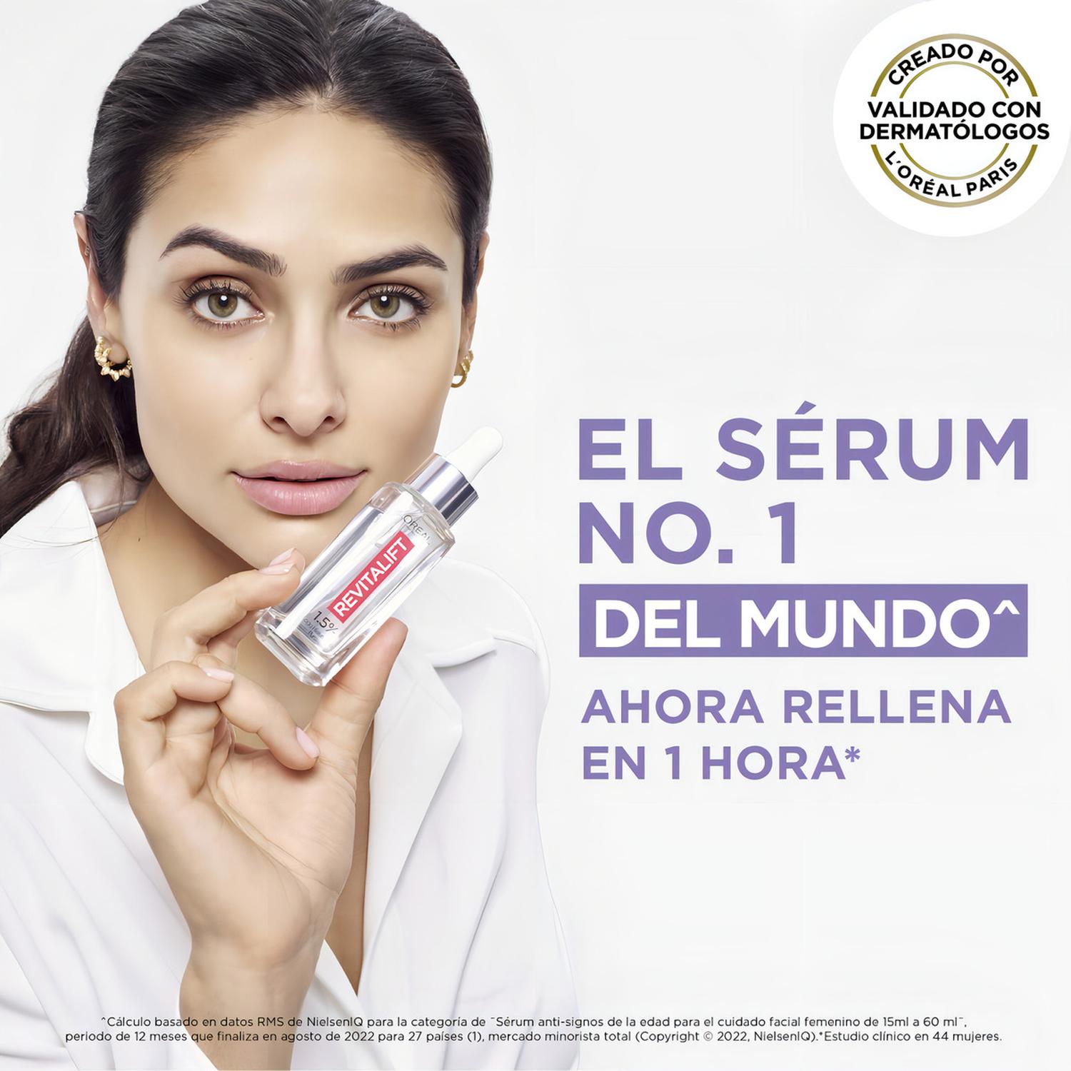 KIT L'ORÉAL PARIS ÁCIDO HIALURÓNICO GEL + CREMA DÍA + SÉRUM - 3