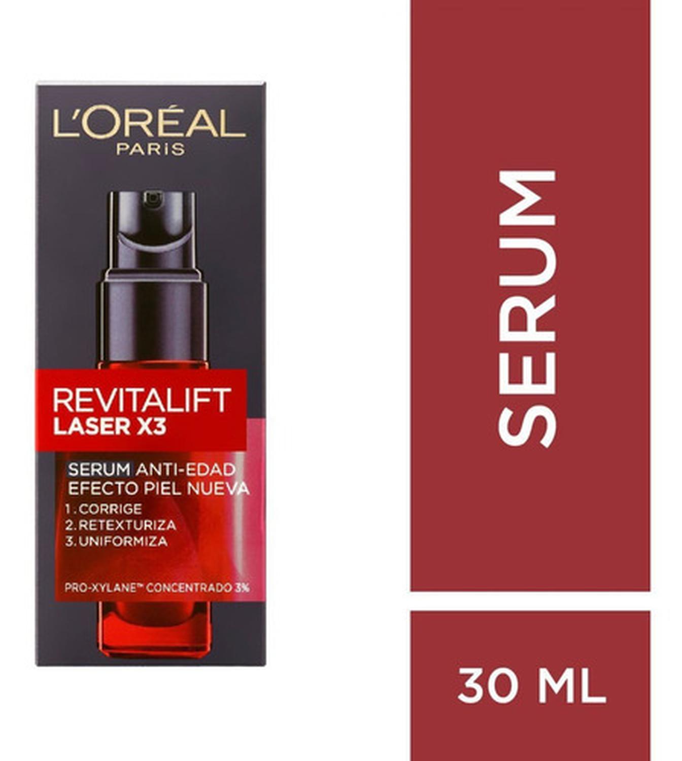 SERUM LORÉAL PARIS REVITALIFT LASER ANTI-EDAD 30ML - 3
