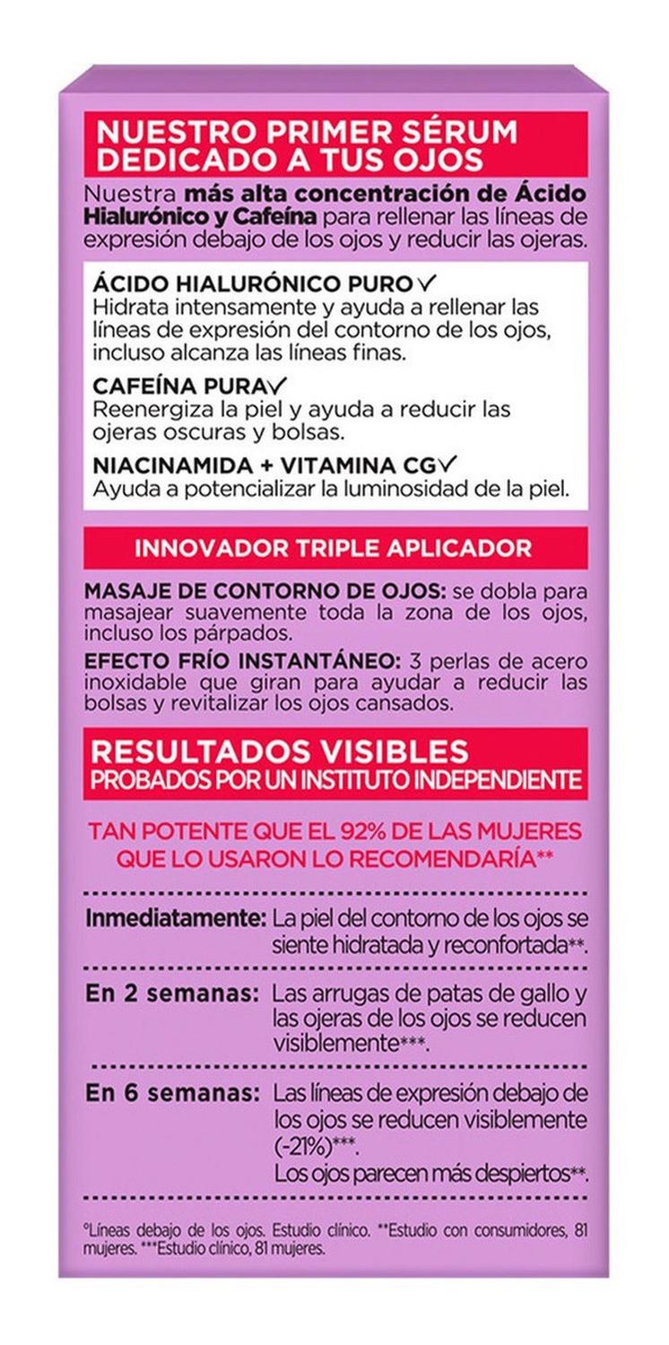 SERUM OJOS L'OREAL PARIS REVITALIFT ACIDO HIALURÓNICO - 4