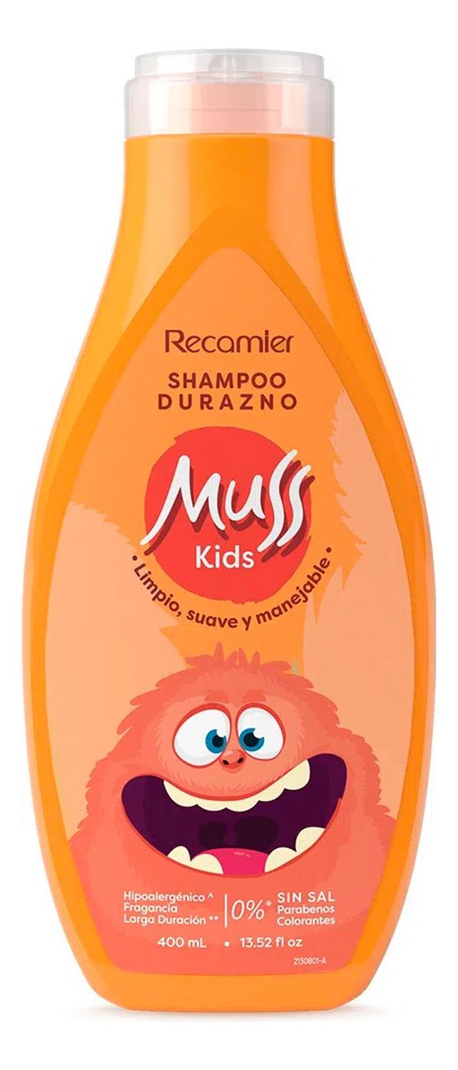 SHAMPOO MUSS KIDS DURAZNO 400ML - 1