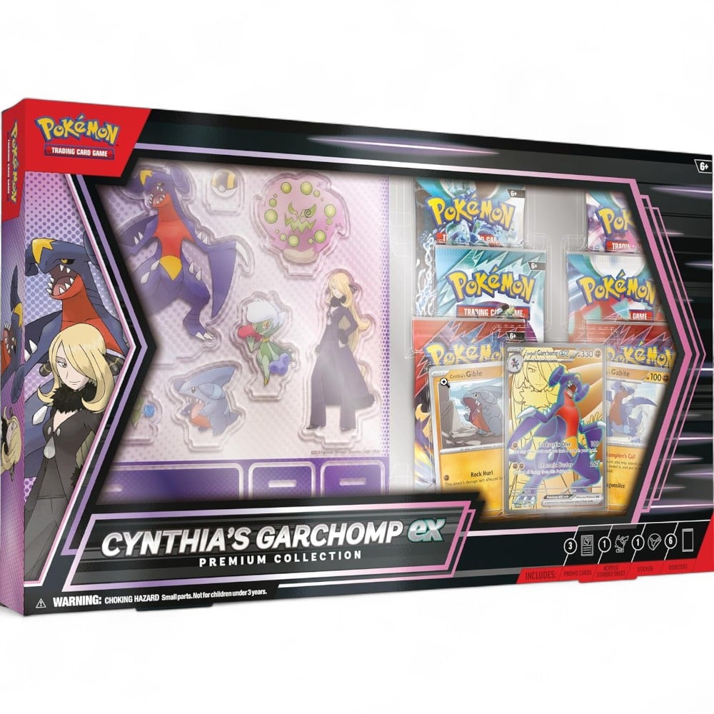 POKEMON TCG: CYNTHIA’S GARCHOMP EX PREMIUM COLLECTION (ENGLISH) - 1