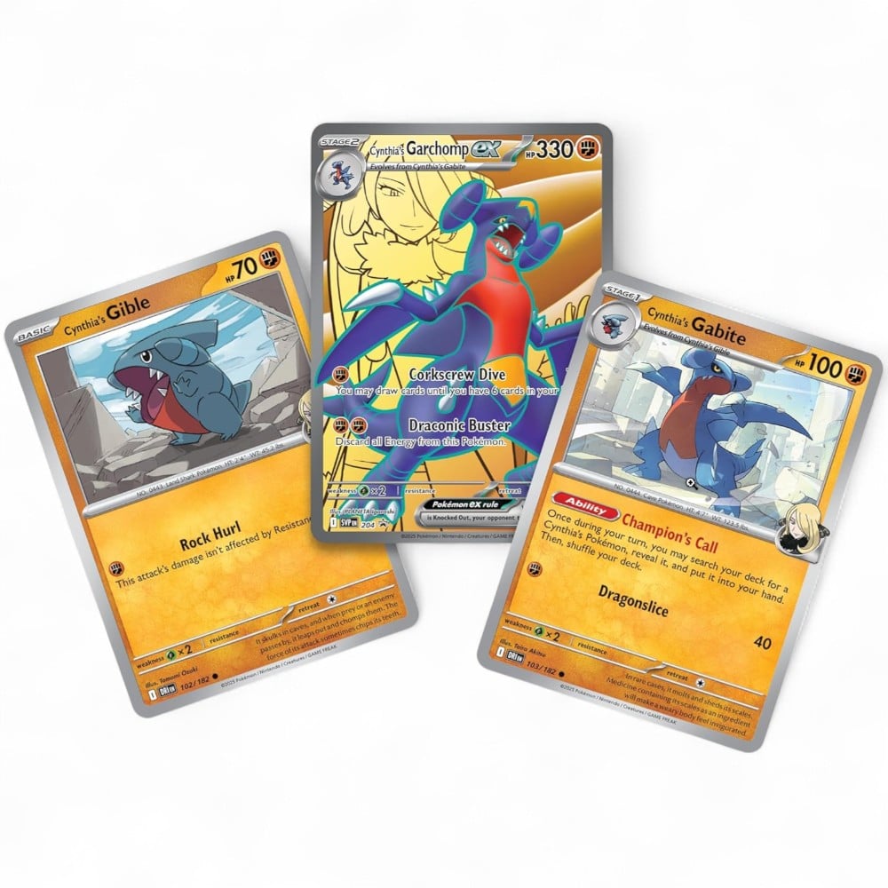 POKEMON TCG: CYNTHIA’S GARCHOMP EX PREMIUM COLLECTION (ENGLISH) - 3