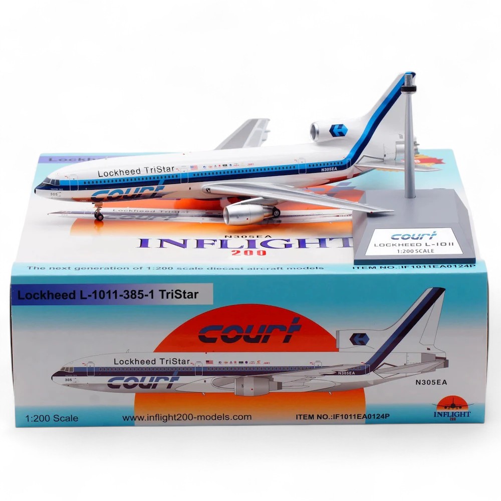 LOCKHEED L-1011-385-1 TRISTAR COURT LINE (EDICIÓN LIMITADA) 1/200 - 2